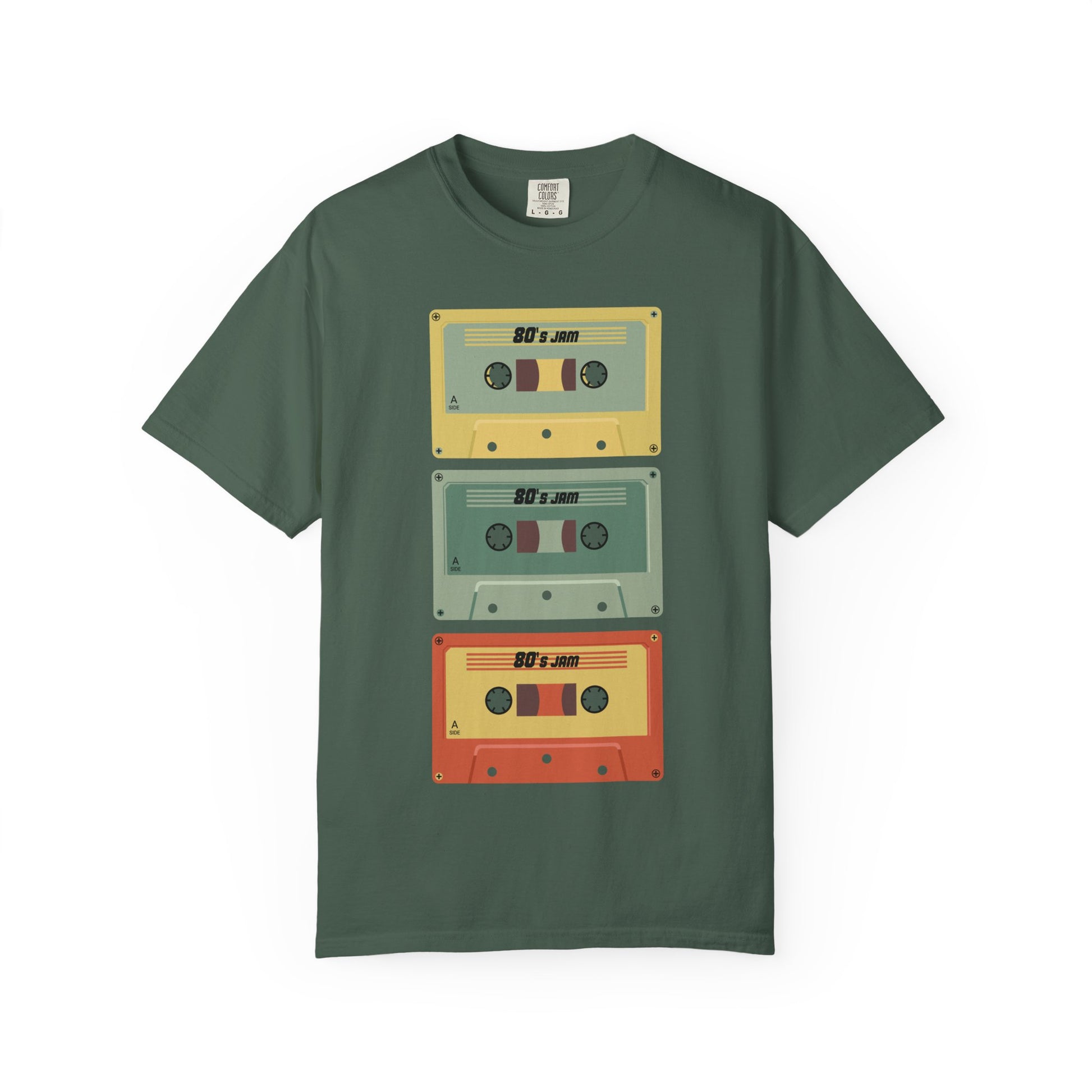 Retro Cassette Tape T-shirt, Vintage Music Tee, 80s Style Shirt, Casual Wear, Music Lover Gift, Unisex Graphic Tee