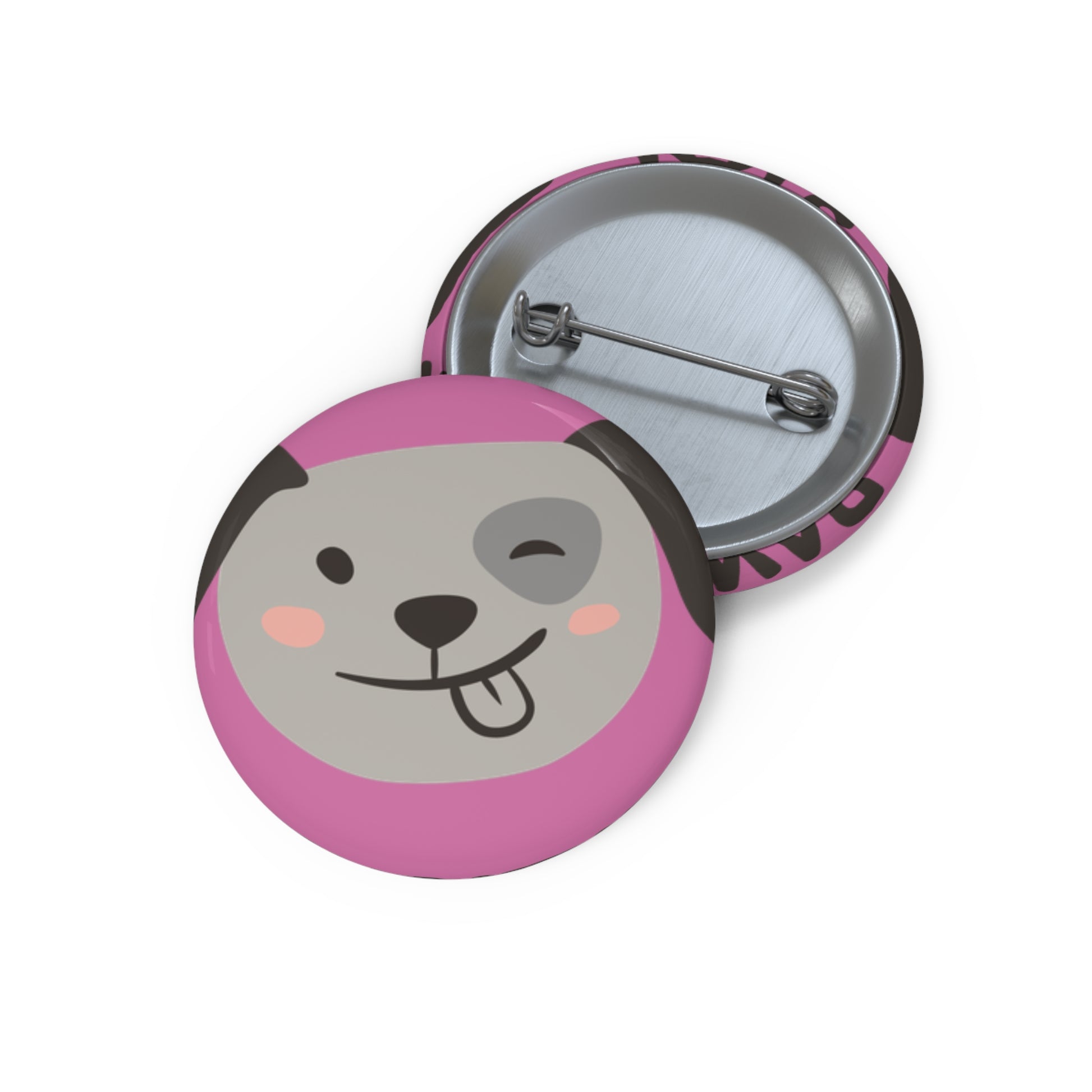Custom Dog Themed Pin Buttons, Cute Badge Pins for Dog Lovers, Fun Accessories for Jacket, Backpack, Pet Lovers Gifts, Animal Pins