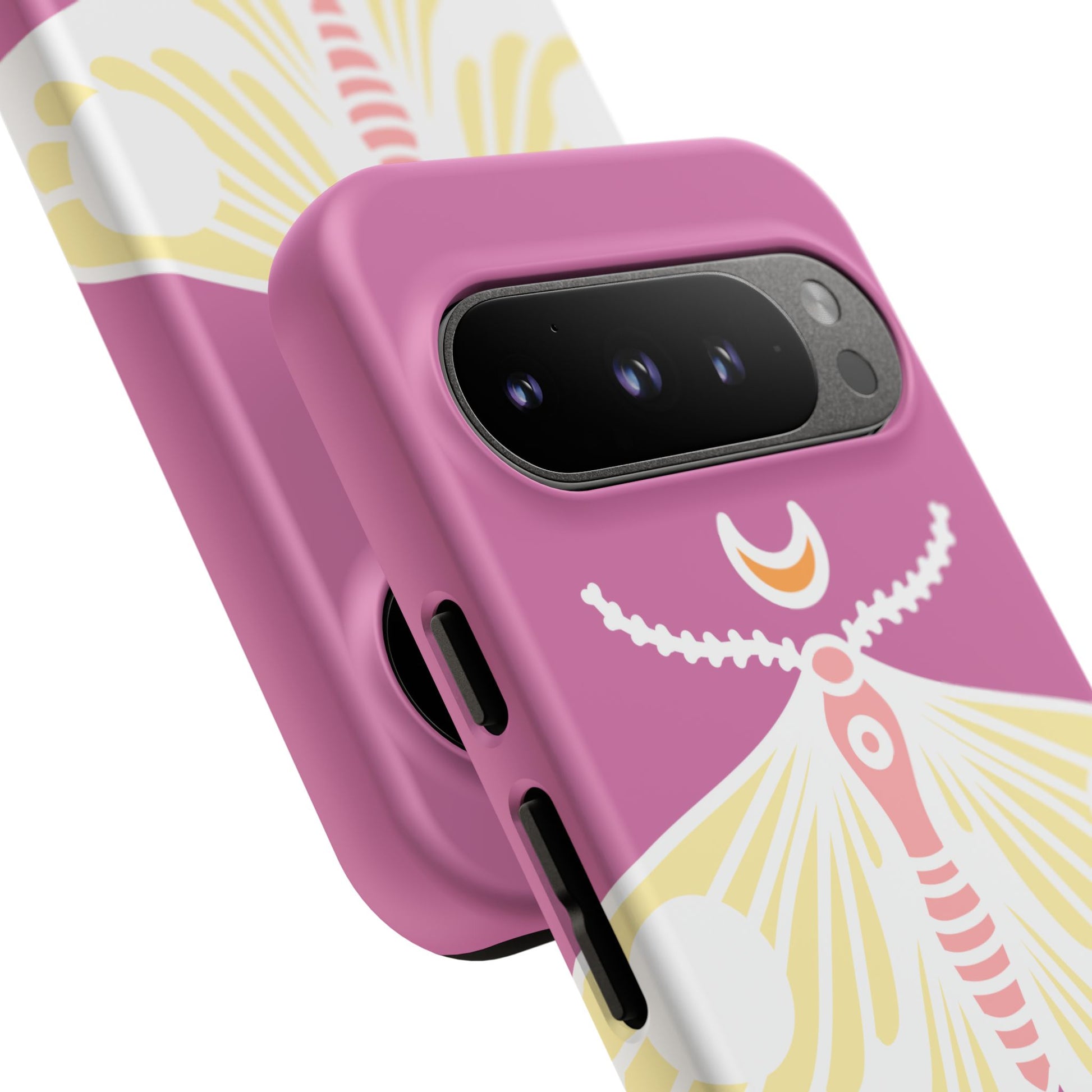Colorful Moth Phone Case | Tough Cases for iPhone, Unique Gift, Nature Lovers, Boho Style, Trendy Accessories
