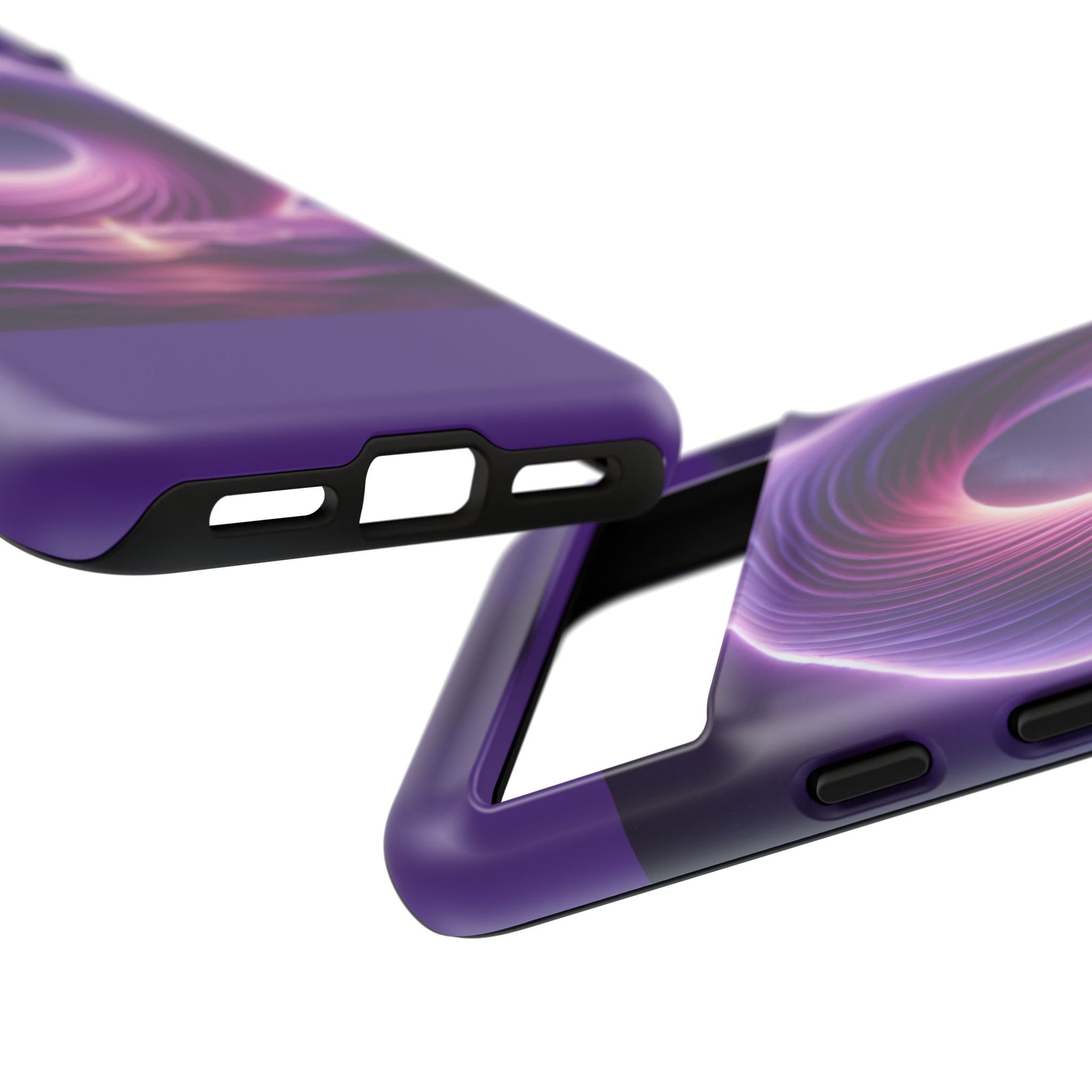 Colorful Phone Case with Swirling Design, Tough Phone Cover, Cosmic Phone Protector, Unique Gift for Tech Lovers, Stylish Smartphone Shell