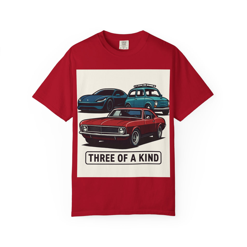 Three of a Kind Vintage Cars T-Shirt
