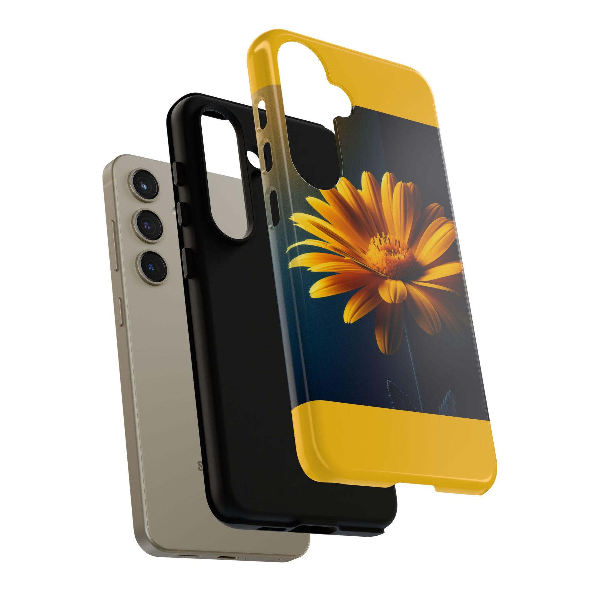 Bright Floral Phone Case | Tough Cases for Nature Lovers, Flower Design, Protective Cover, Gift for Her, Spring Accessories