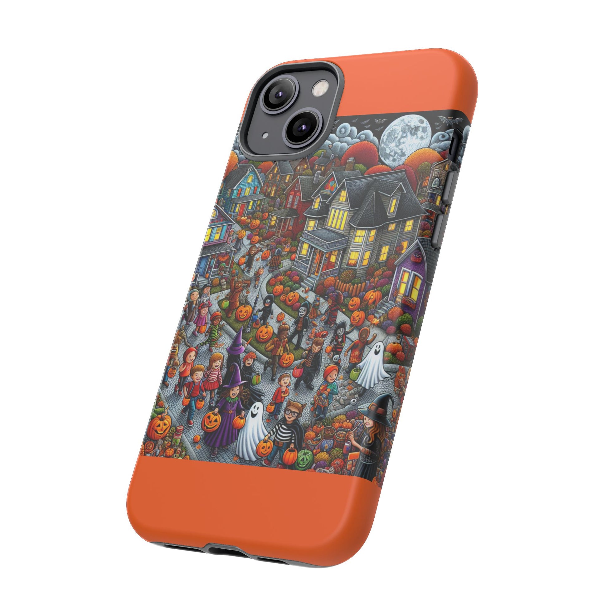 Halloween Phone Case, Tough Cases for Spooky Season, Fall Decor, Trick or Treat, Pumpkin Lovers, Ghost Design