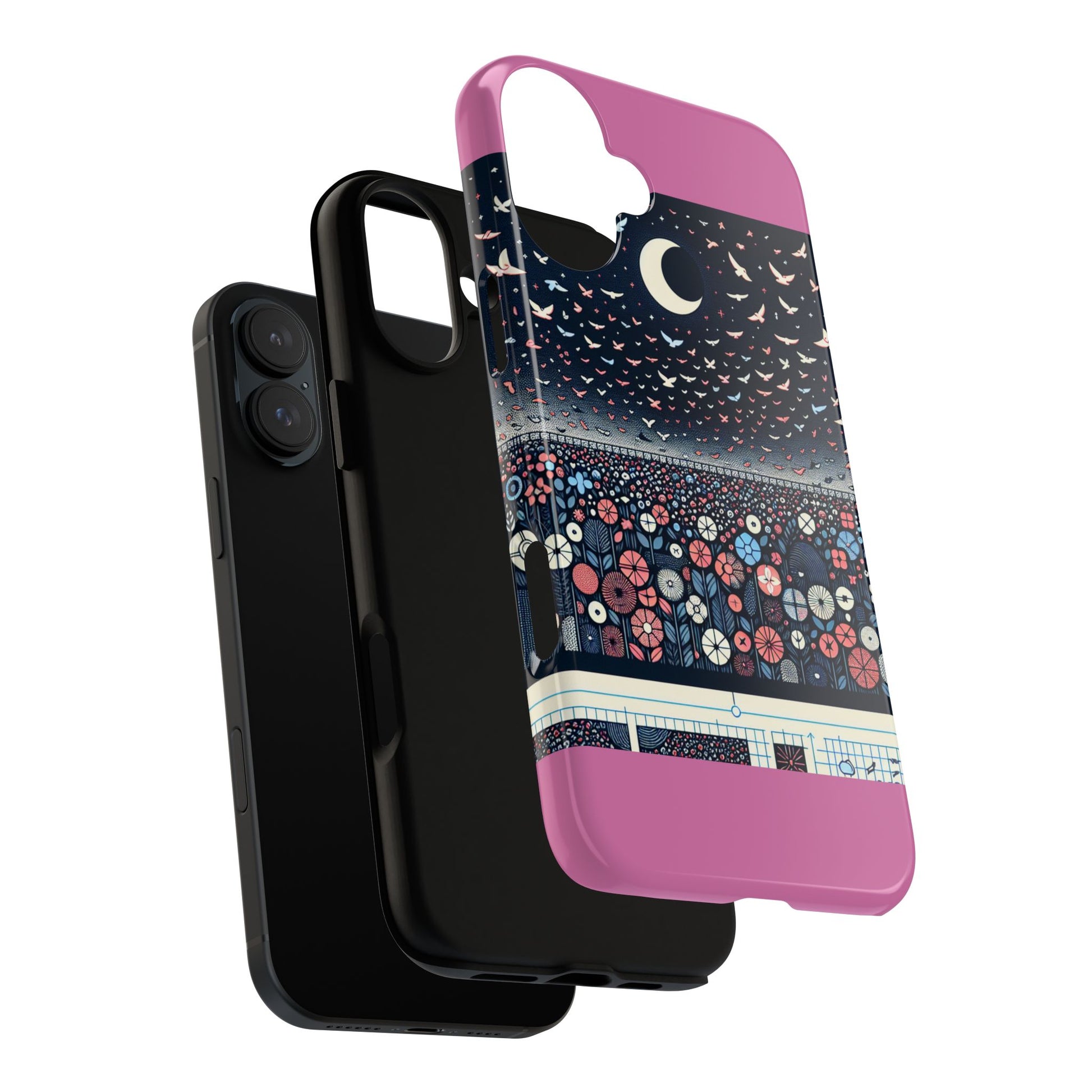 Floral Phone Case, Tough Cases for iPhone, Nature-Inspired Design, Gift for Her, Stylish Protection, Trending Accessory