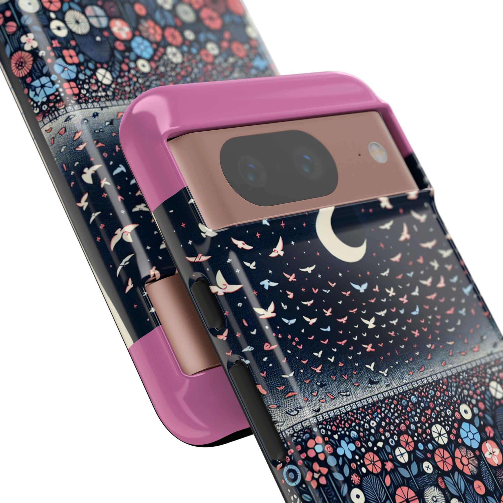 Floral Phone Case, Tough Cases for iPhone, Nature-Inspired Design, Gift for Her, Stylish Protection, Trending Accessory