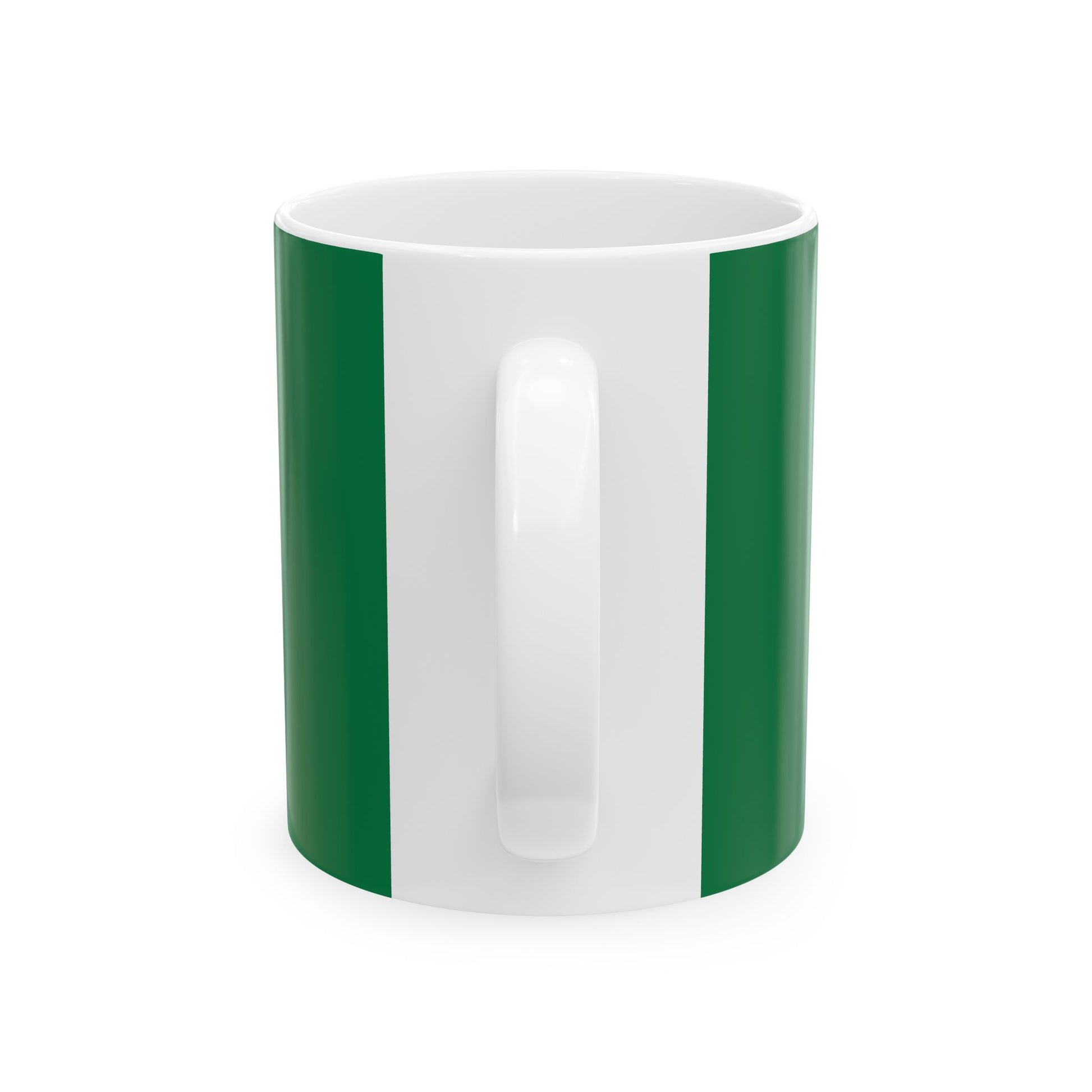 Lucky Clover Ceramic Mug | St. Patrick's Day Gift, Coffee Cup, Green Decor, Nature Inspired, Tea Mug