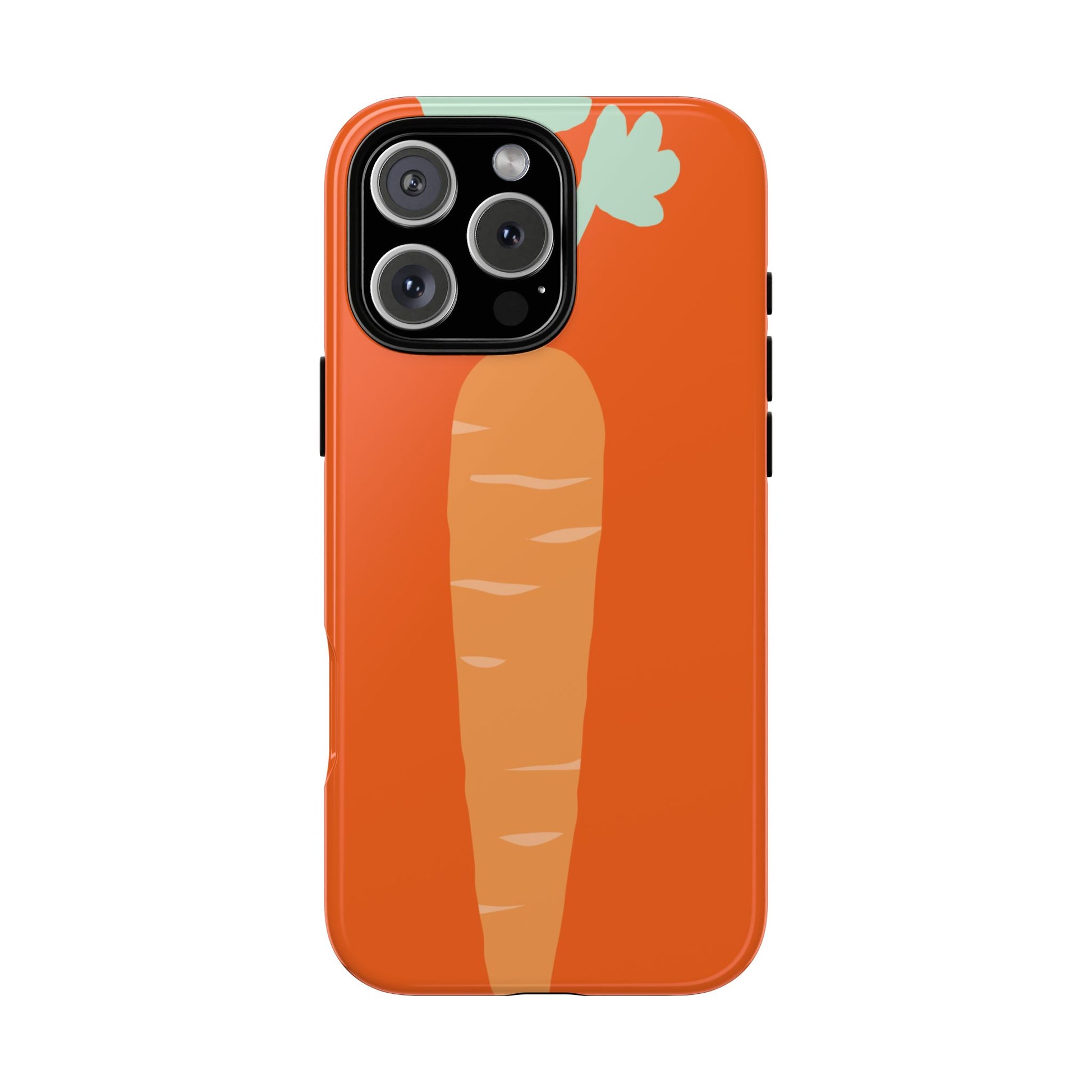 Tough Cases Carrot Phone Case, Cute Smartphone Cover, Fun Gift for Garden Lovers, Fall Decor, Vegan Accessories, Colorful Case