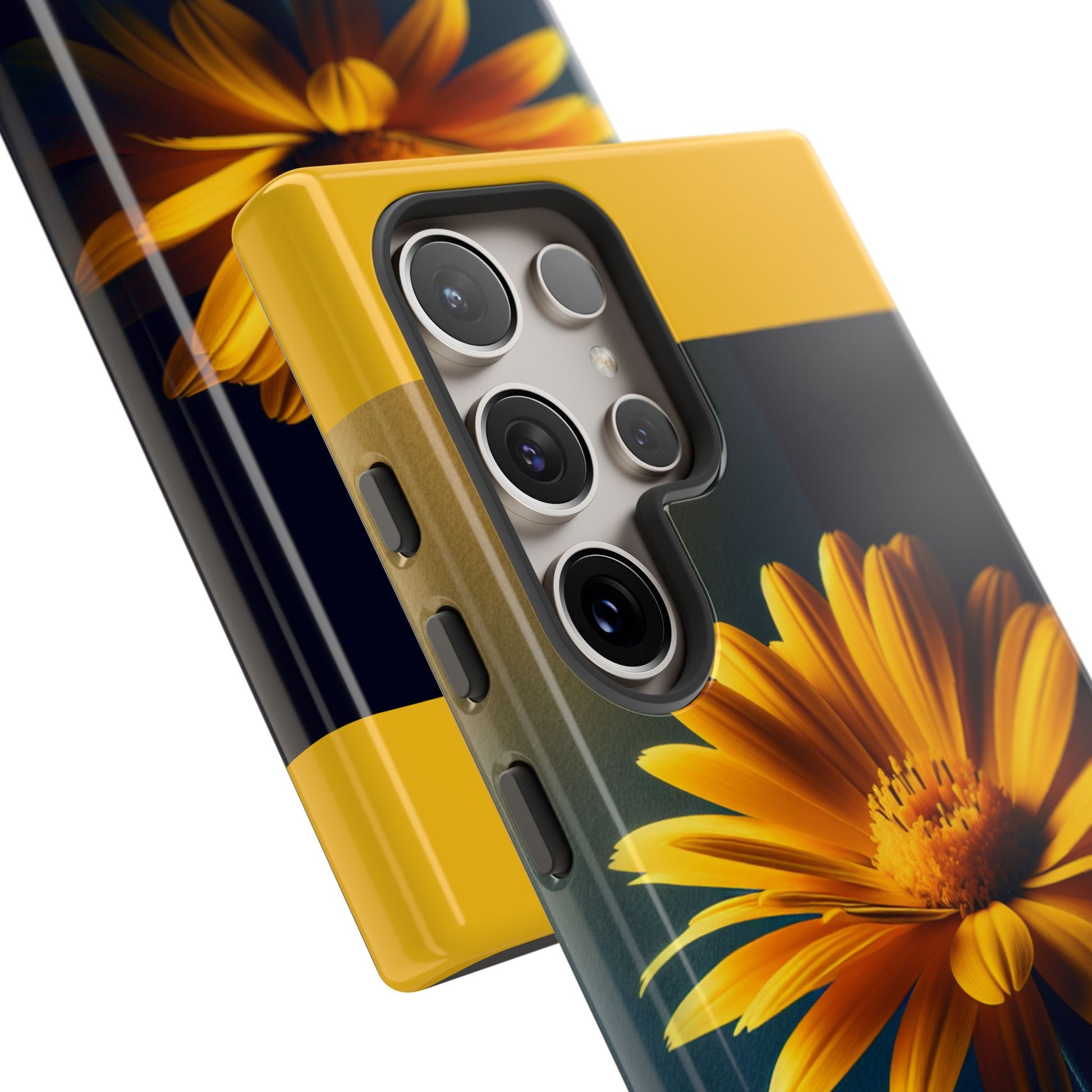 Bright Floral Phone Case | Tough Cases for Nature Lovers, Flower Design, Protective Cover, Gift for Her, Spring Accessories