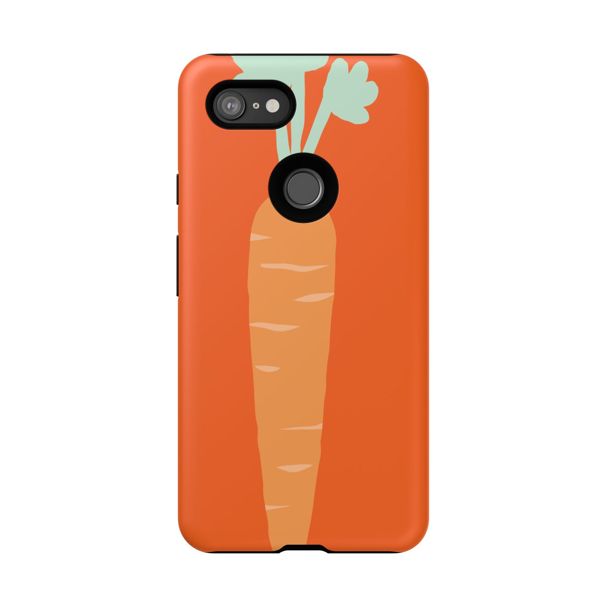 Tough Cases Carrot Phone Case, Cute Smartphone Cover, Fun Gift for Garden Lovers, Fall Decor, Vegan Accessories, Colorful Case