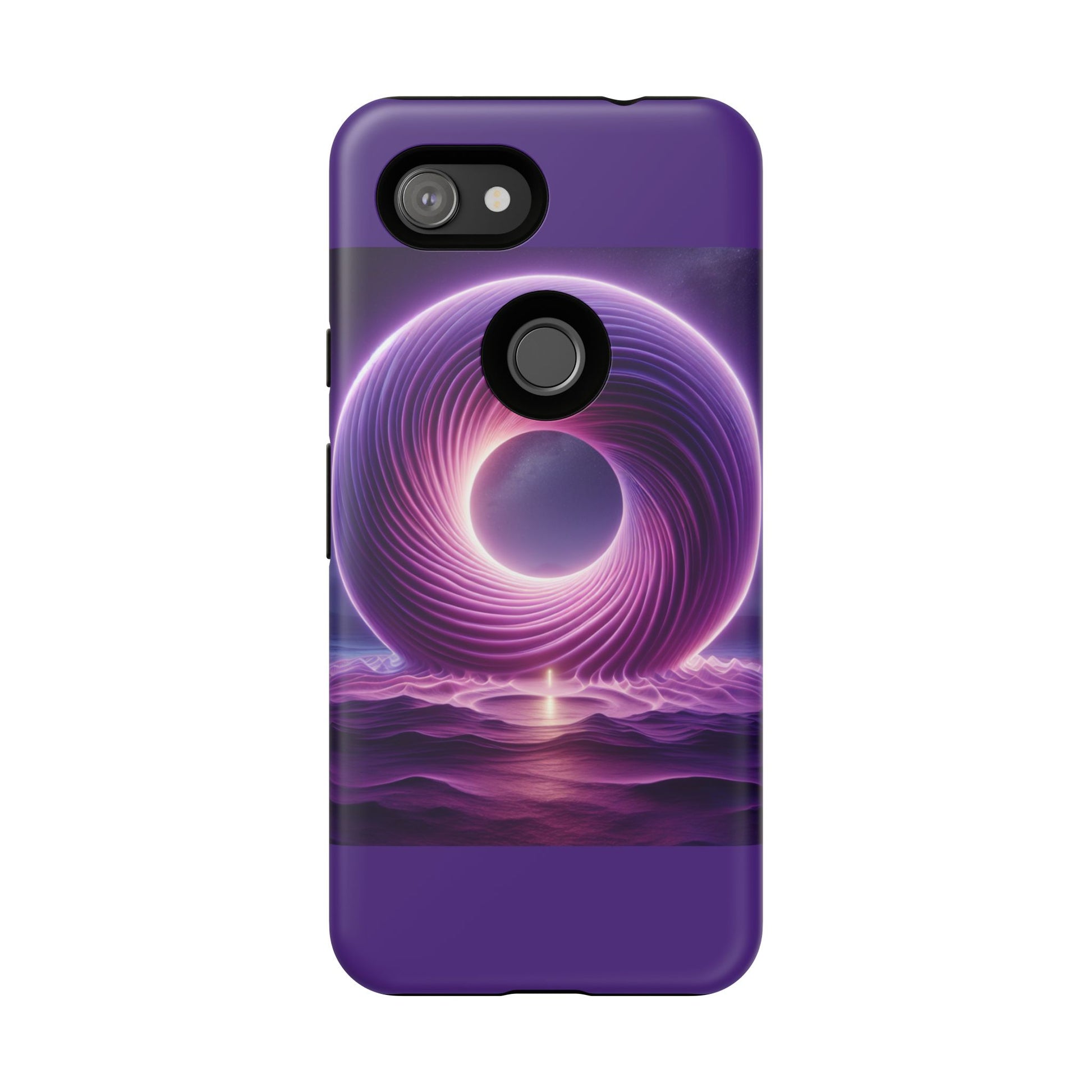Colorful Phone Case with Swirling Design, Tough Phone Cover, Cosmic Phone Protector, Unique Gift for Tech Lovers, Stylish Smartphone Shell
