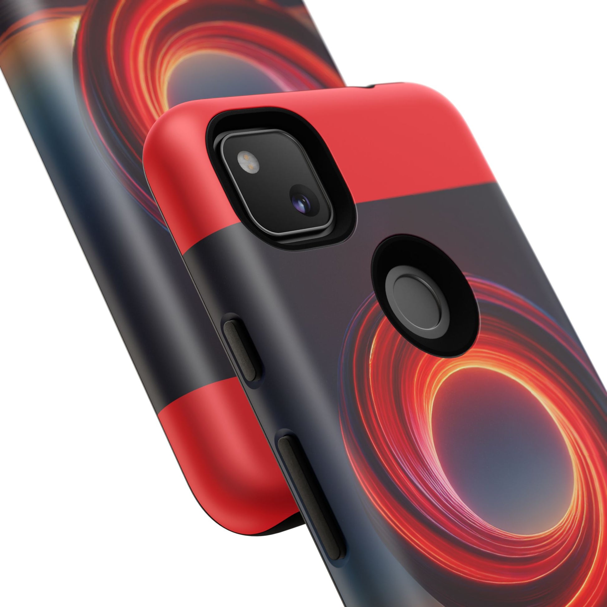 Vibrant Phone Case with Abstract Design, Tough Cases for Tech Lovers, Sleek Protection, Gift for Friends, Customizable Mobile Accessory