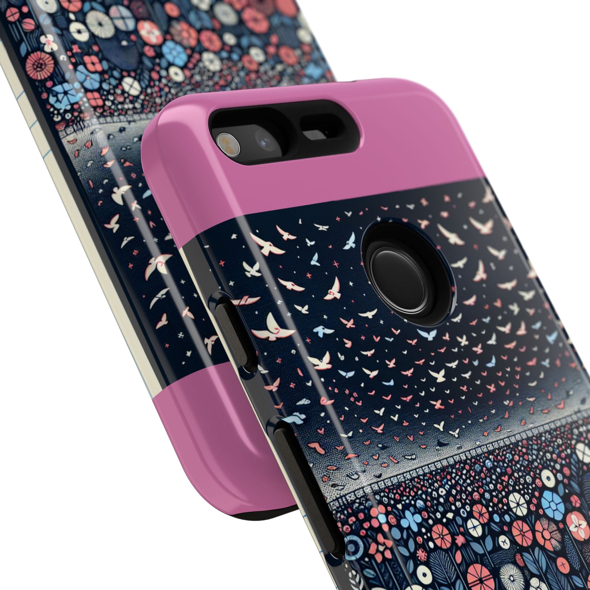 Floral Phone Case, Tough Cases for iPhone, Nature-Inspired Design, Gift for Her, Stylish Protection, Trending Accessory