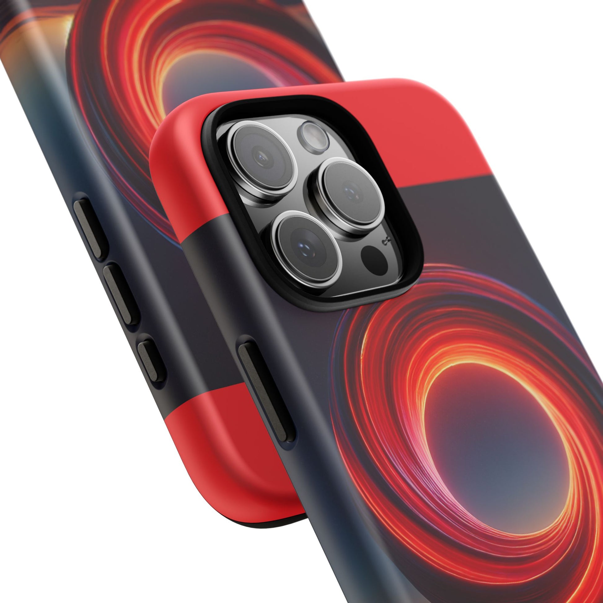 Vibrant Phone Case with Abstract Design, Tough Cases for Tech Lovers, Sleek Protection, Gift for Friends, Customizable Mobile Accessory