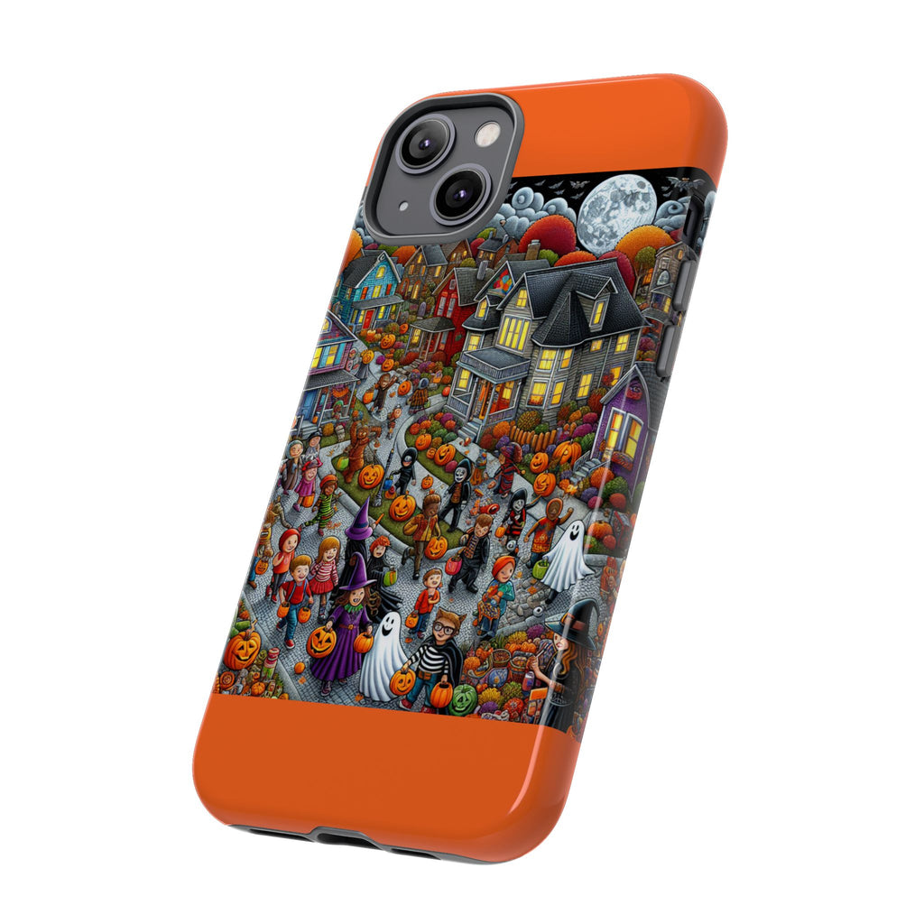 Halloween Phone Case, Tough Cases for Spooky Season, Fall Decor, Trick or Treat, Pumpkin Lovers, Ghost Design