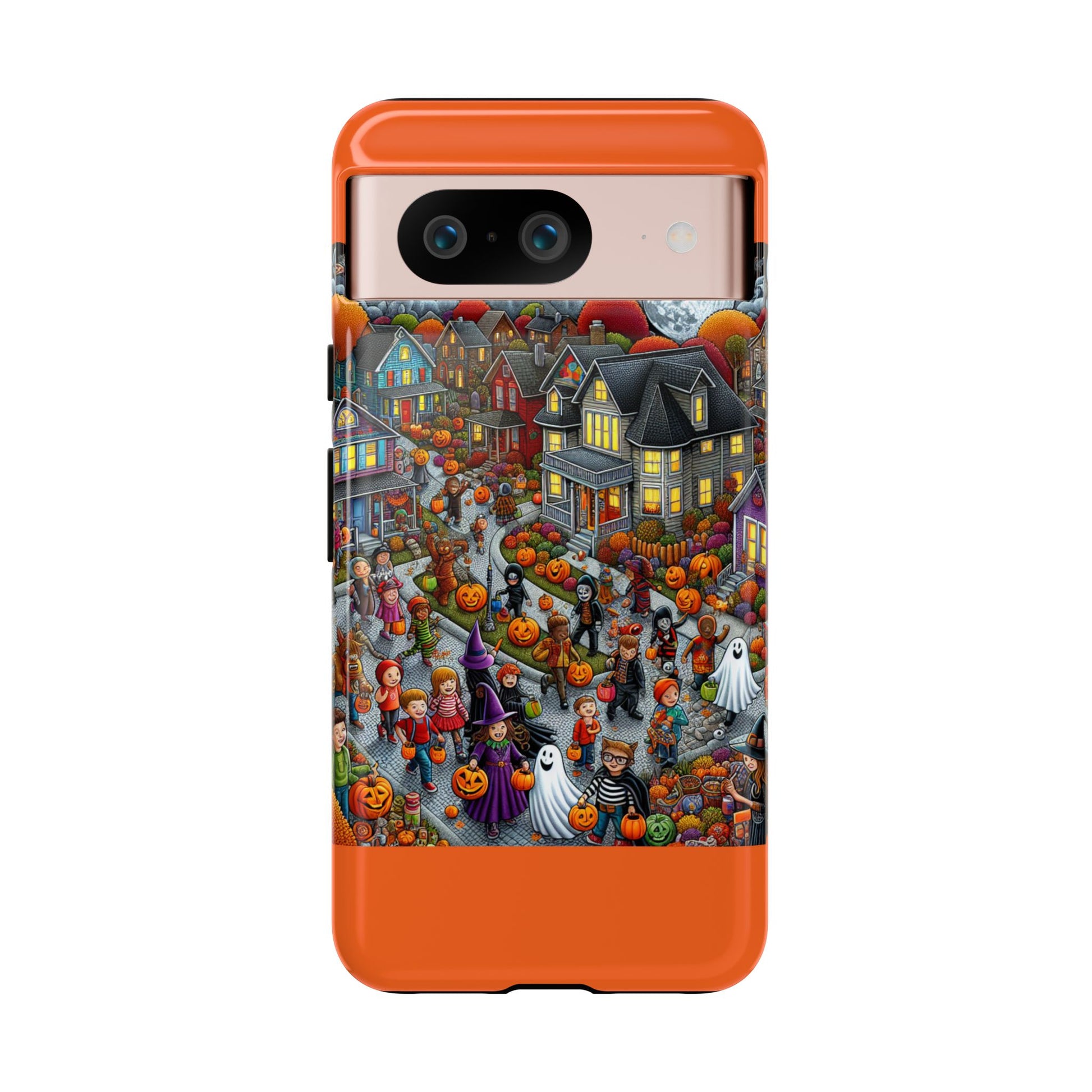 Halloween Phone Case, Tough Cases for Spooky Season, Fall Decor, Trick or Treat, Pumpkin Lovers, Ghost Design