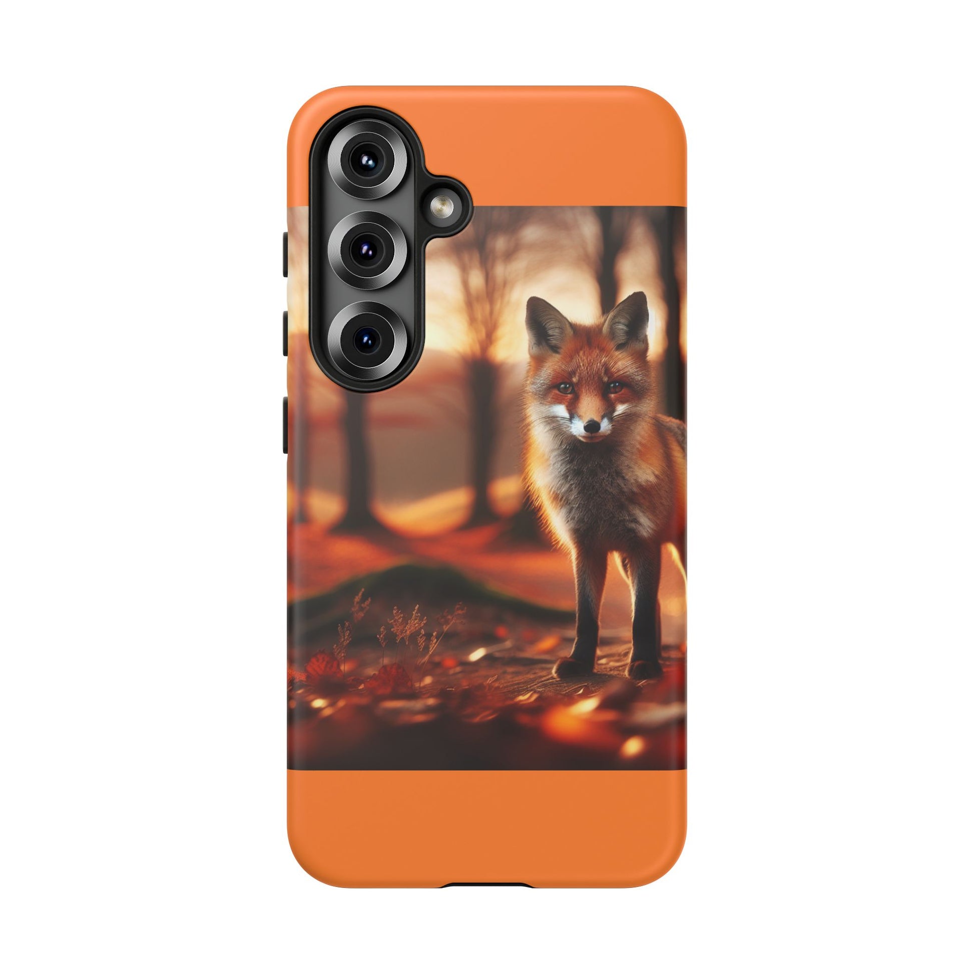 Fox Phone Case with Autumn Vibe, Fall Aesthetic, Nature Lover Gift, Tough Protection, Cute Animal Design
