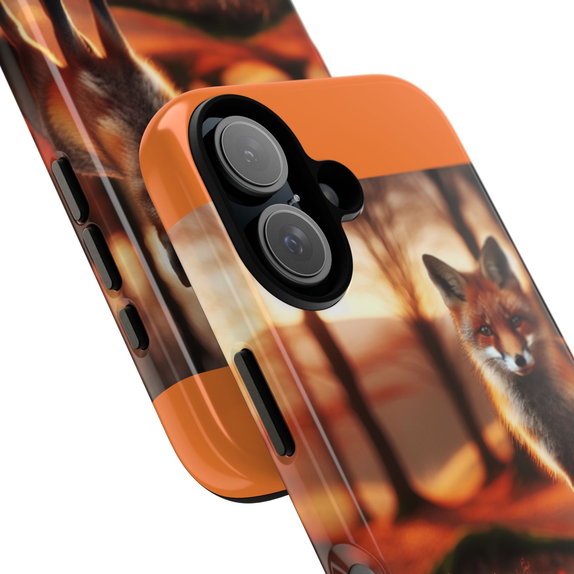 Fox Phone Case with Autumn Vibe, Fall Aesthetic, Nature Lover Gift, Tough Protection, Cute Animal Design