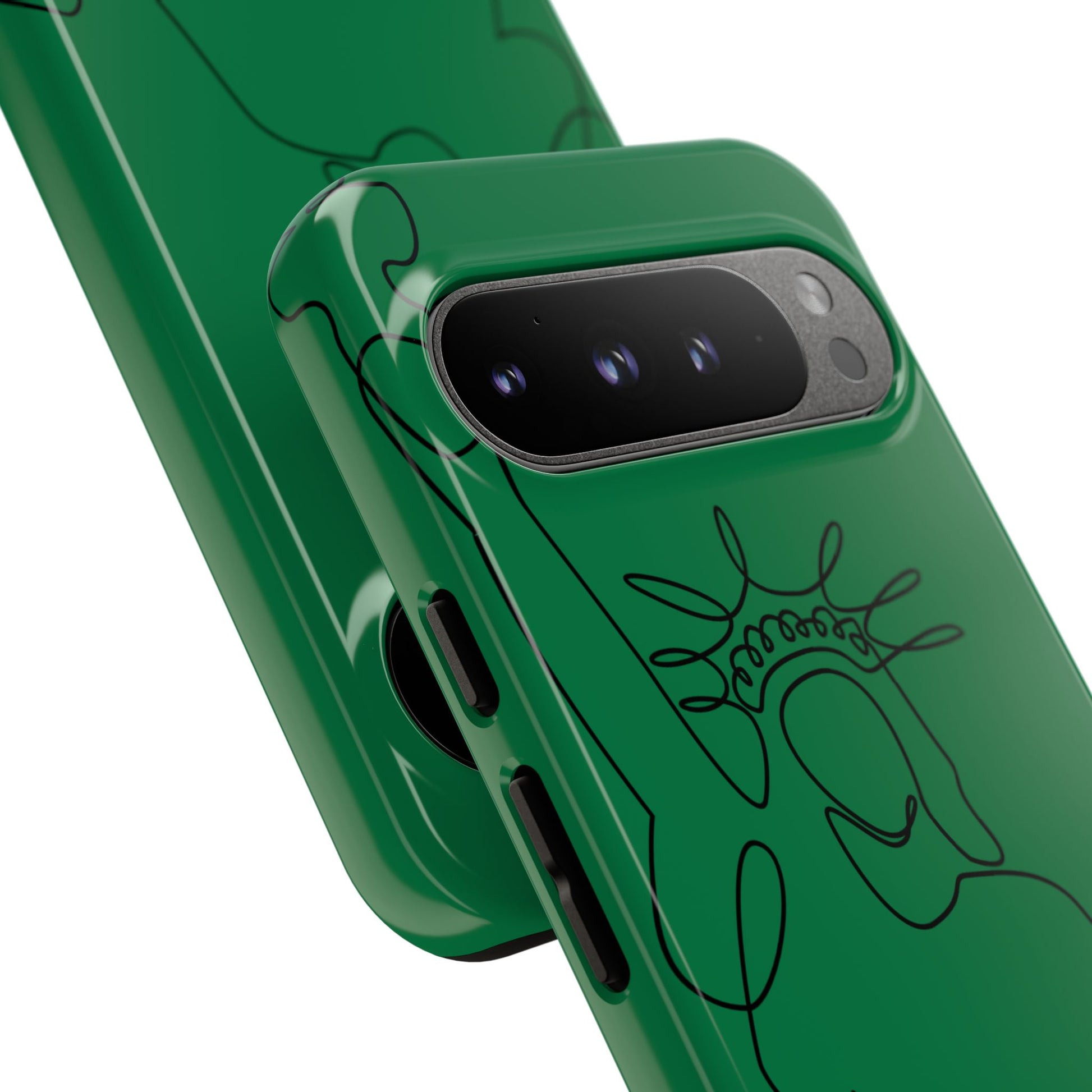 Stylish Phone Case with Statue of Liberty Design, Tough Cases for iPhone, Unique Gift for Travelers, Green Phone Cover, Artistic Cell [...]