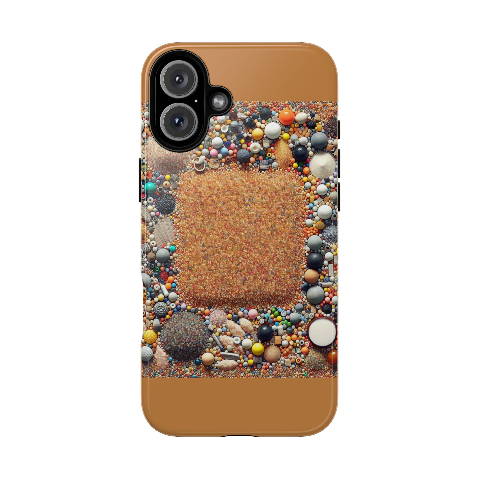 Colorful Phone Case with Unique Texture, Tough Case, Phone Accessory, Trendy Design, Gift for Tech Lovers, Durable Protection