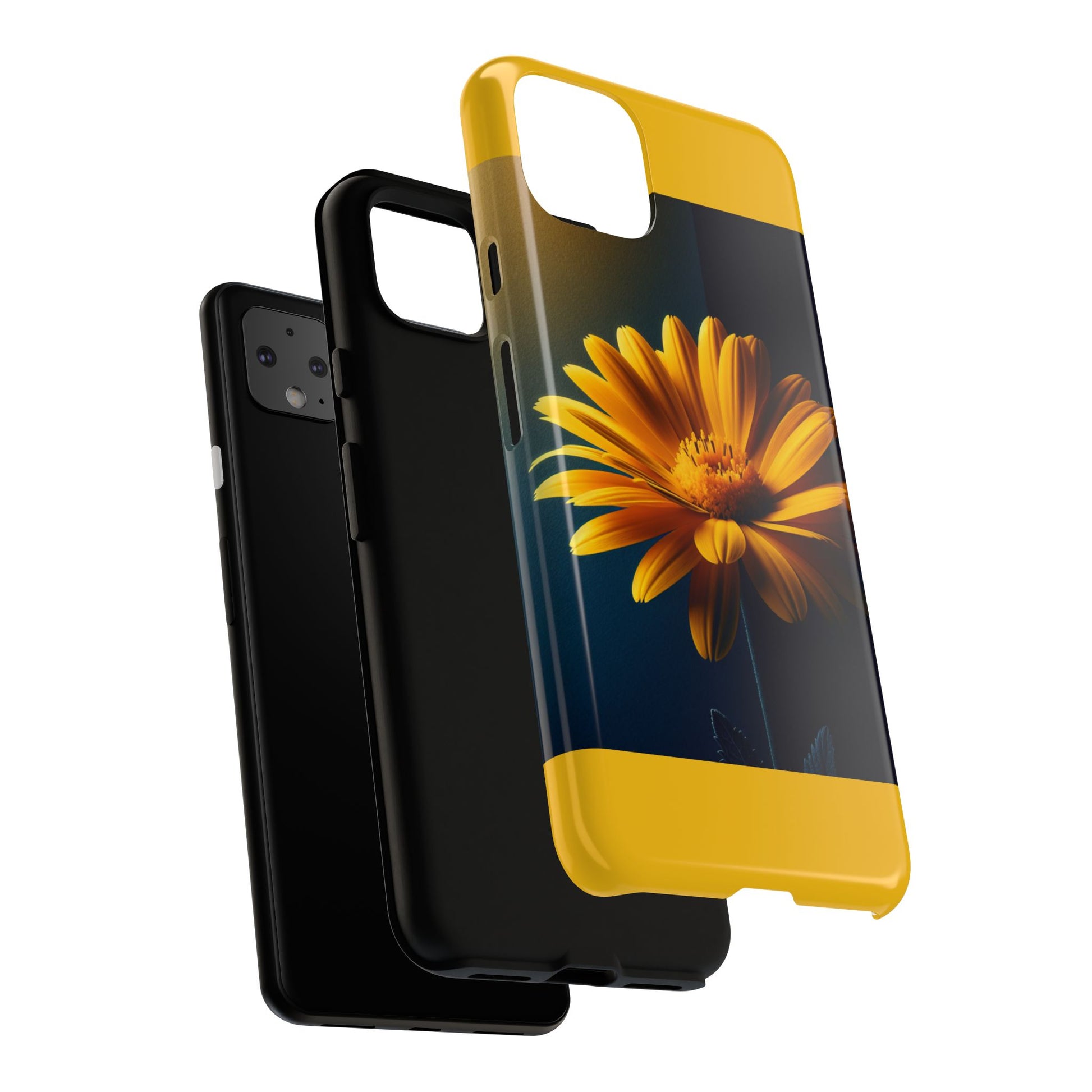 Bright Floral Phone Case | Tough Cases for Nature Lovers, Flower Design, Protective Cover, Gift for Her, Spring Accessories