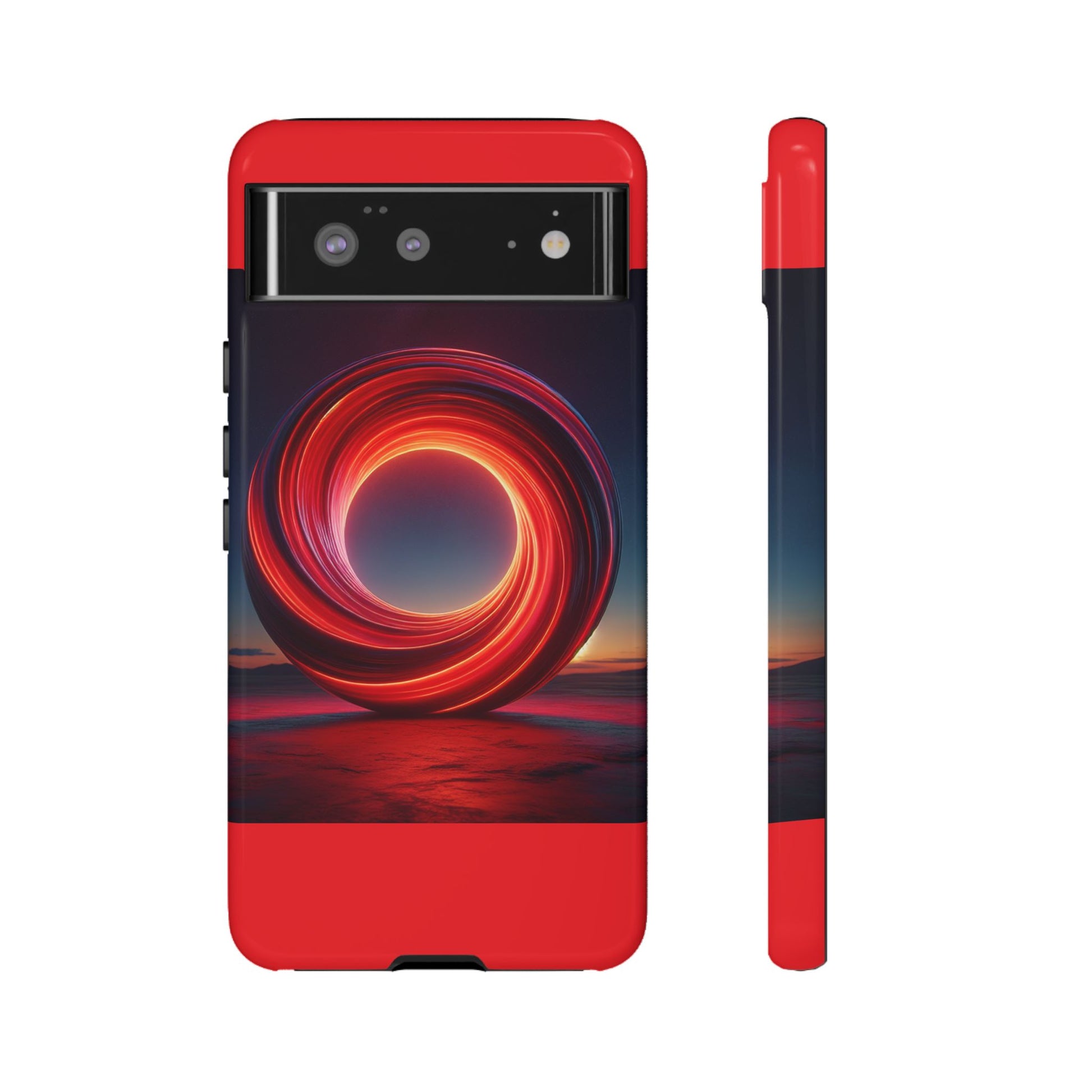 Vibrant Phone Case with Abstract Design, Tough Cases for Tech Lovers, Sleek Protection, Gift for Friends, Customizable Mobile Accessory
