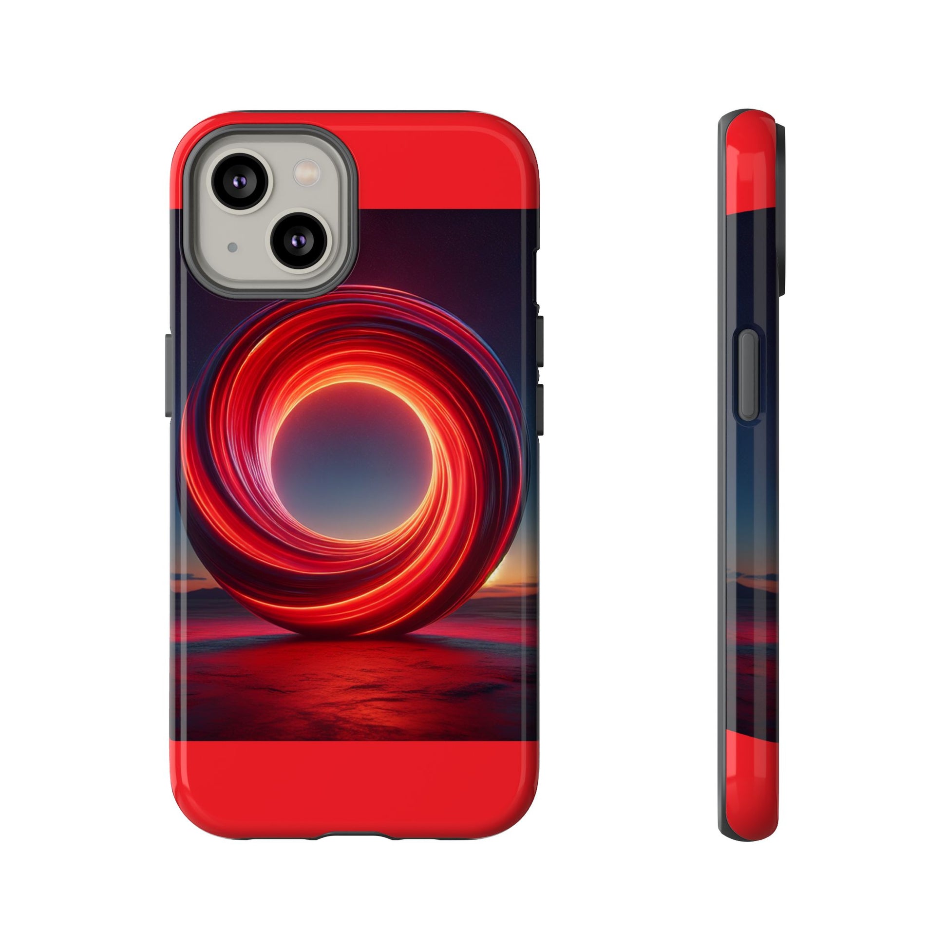 Vibrant Phone Case with Abstract Design, Tough Cases for Tech Lovers, Sleek Protection, Gift for Friends, Customizable Mobile Accessory
