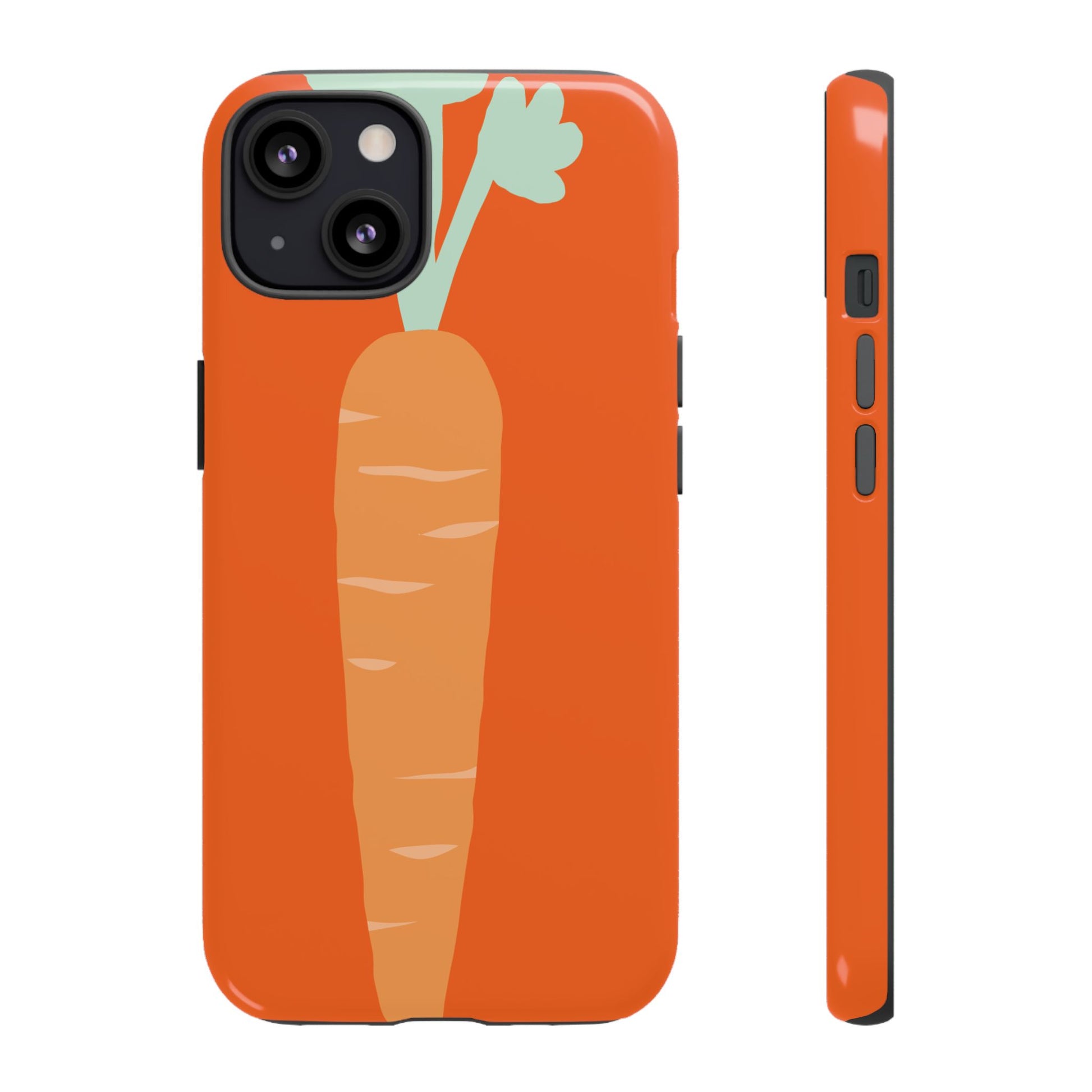Tough Cases Carrot Phone Case, Cute Smartphone Cover, Fun Gift for Garden Lovers, Fall Decor, Vegan Accessories, Colorful Case