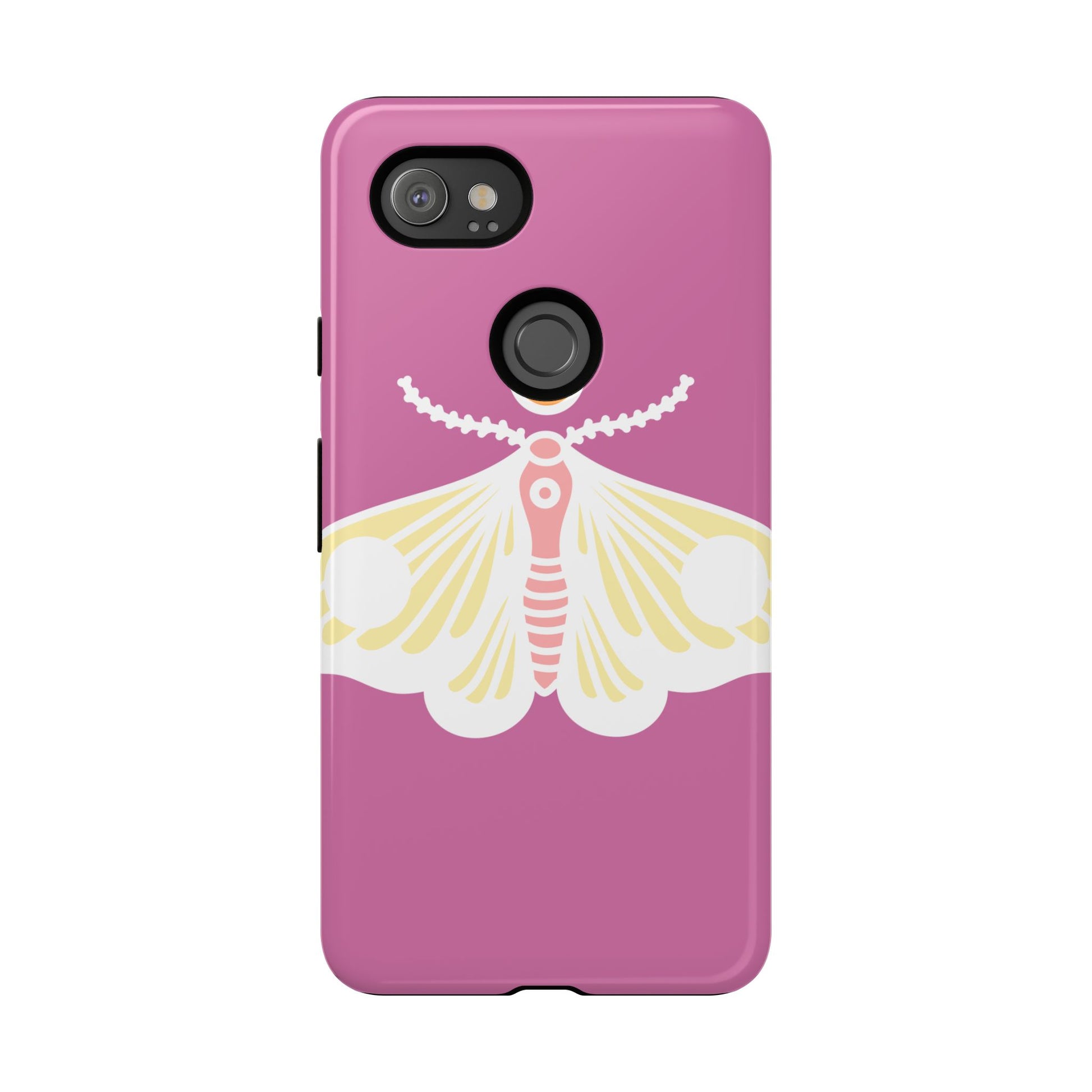 Colorful Moth Phone Case | Tough Cases for iPhone, Unique Gift, Nature Lovers, Boho Style, Trendy Accessories