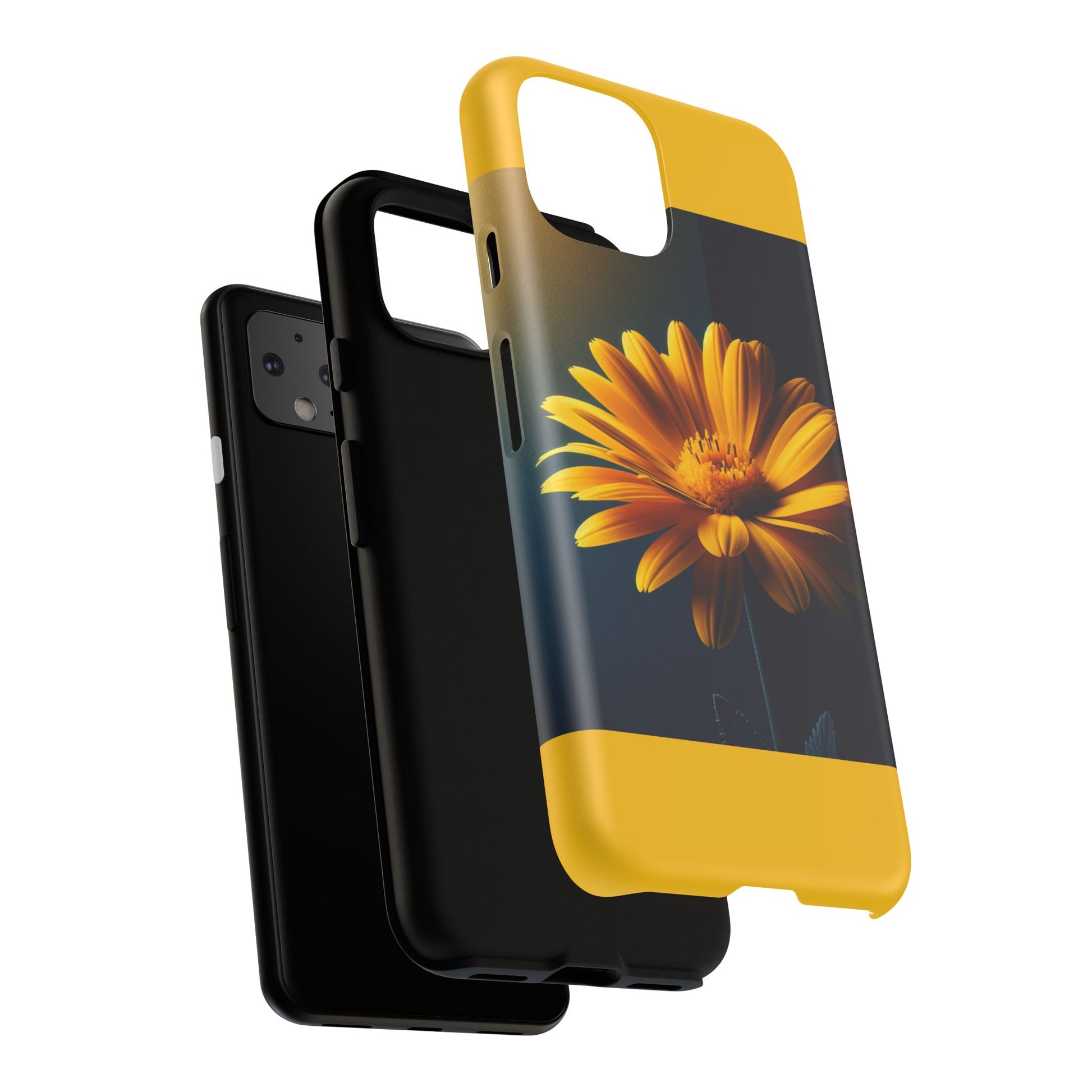 Bright Floral Phone Case | Tough Cases for Nature Lovers, Flower Design, Protective Cover, Gift for Her, Spring Accessories
