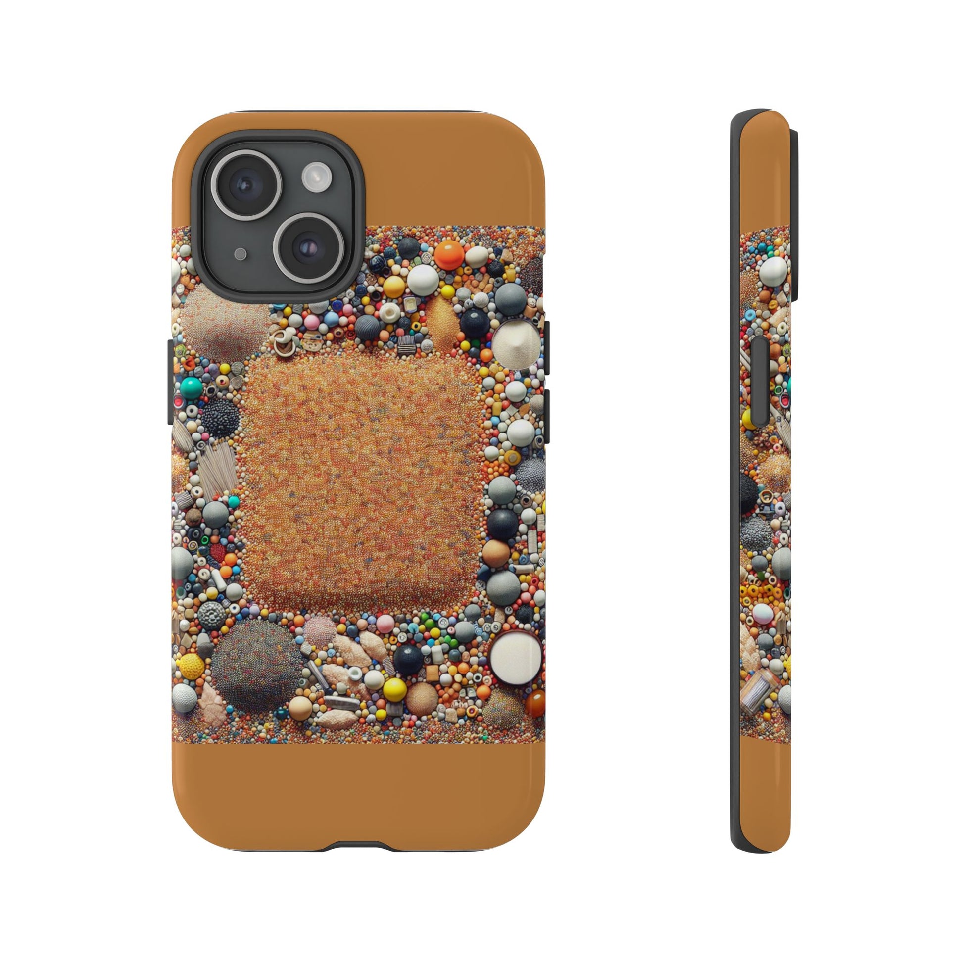 Colorful Phone Case with Unique Texture, Tough Case, Phone Accessory, Trendy Design, Gift for Tech Lovers, Durable Protection