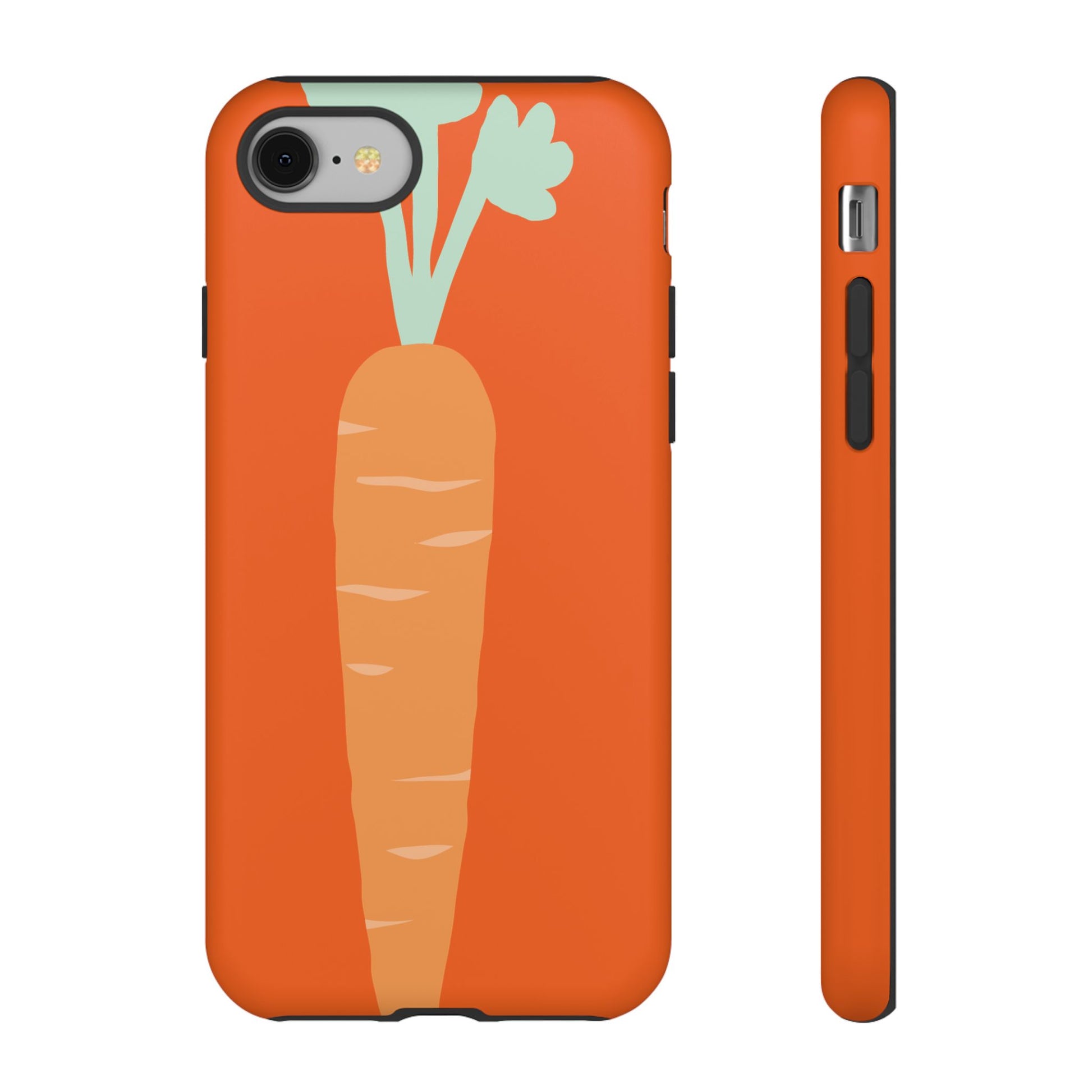 Tough Cases Carrot Phone Case, Cute Smartphone Cover, Fun Gift for Garden Lovers, Fall Decor, Vegan Accessories, Colorful Case