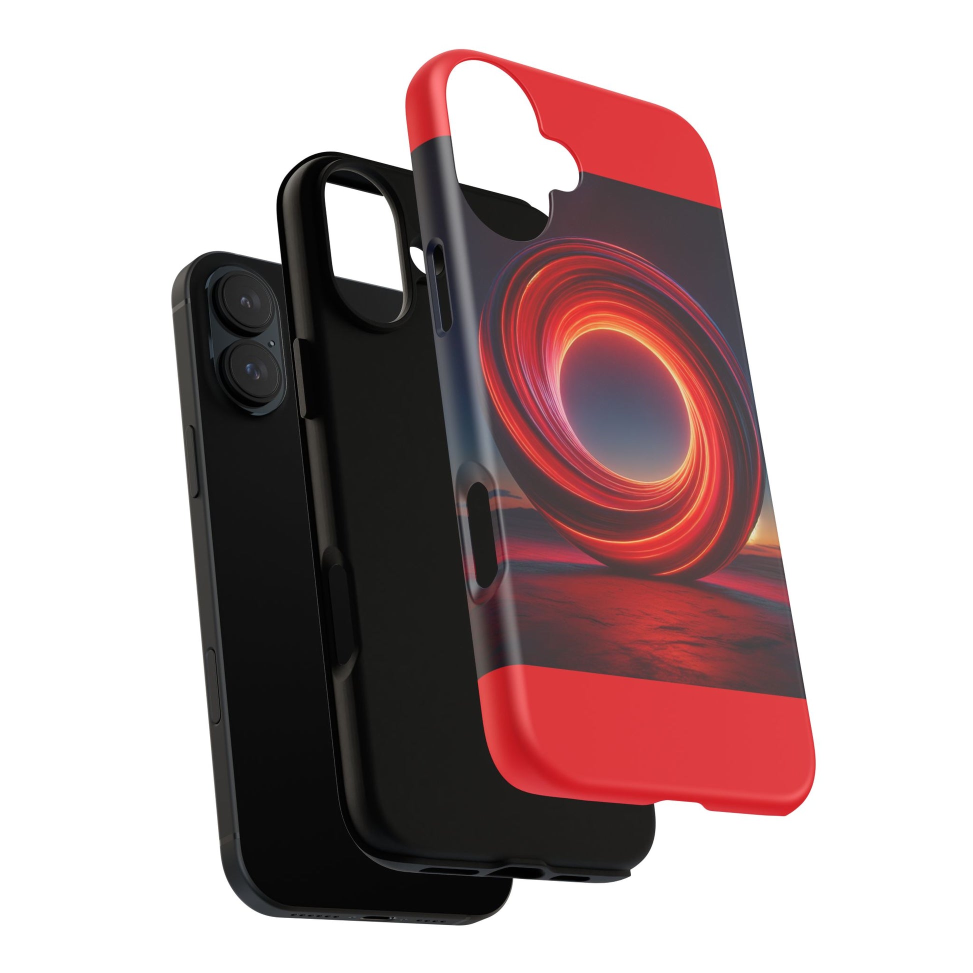 Vibrant Phone Case with Abstract Design, Tough Cases for Tech Lovers, Sleek Protection, Gift for Friends, Customizable Mobile Accessory