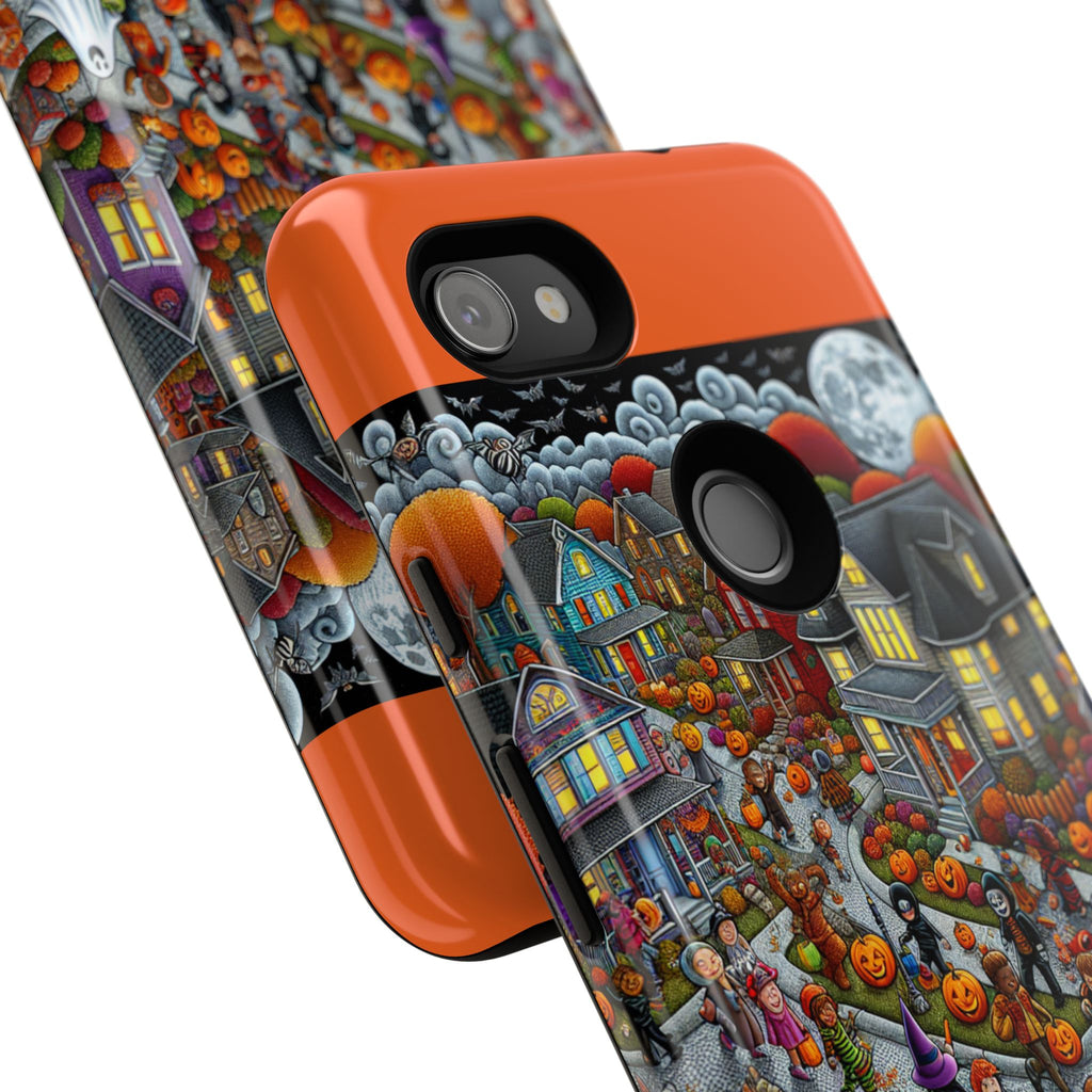 Halloween Phone Case, Tough Cases for Spooky Season, Fall Decor, Trick or Treat, Pumpkin Lovers, Ghost Design