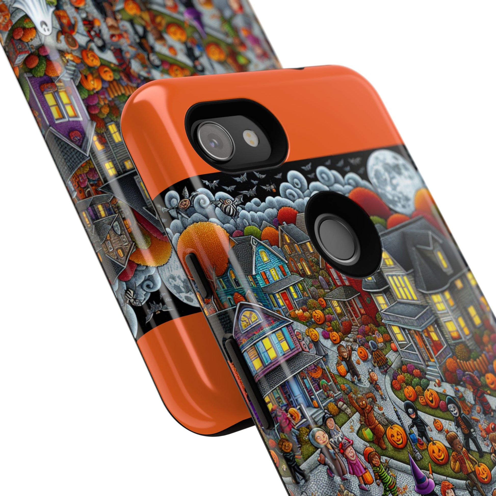 Halloween Phone Case, Tough Cases for Spooky Season, Fall Decor, Trick or Treat, Pumpkin Lovers, Ghost Design