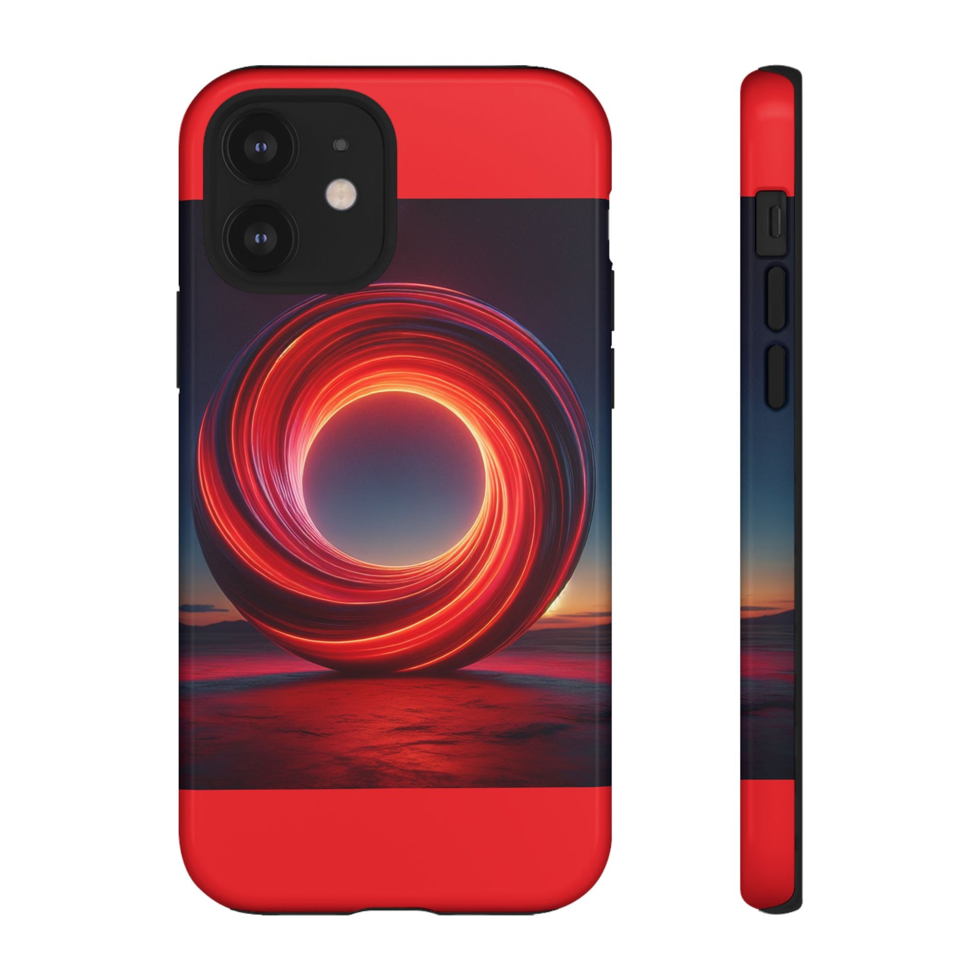 Vibrant Phone Case with Abstract Design, Tough Cases for Tech Lovers, Sleek Protection, Gift for Friends, Customizable Mobile Accessory
