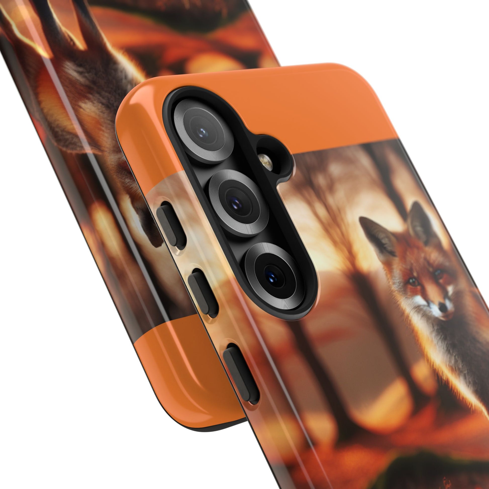 Fox Phone Case with Autumn Vibe, Fall Aesthetic, Nature Lover Gift, Tough Protection, Cute Animal Design