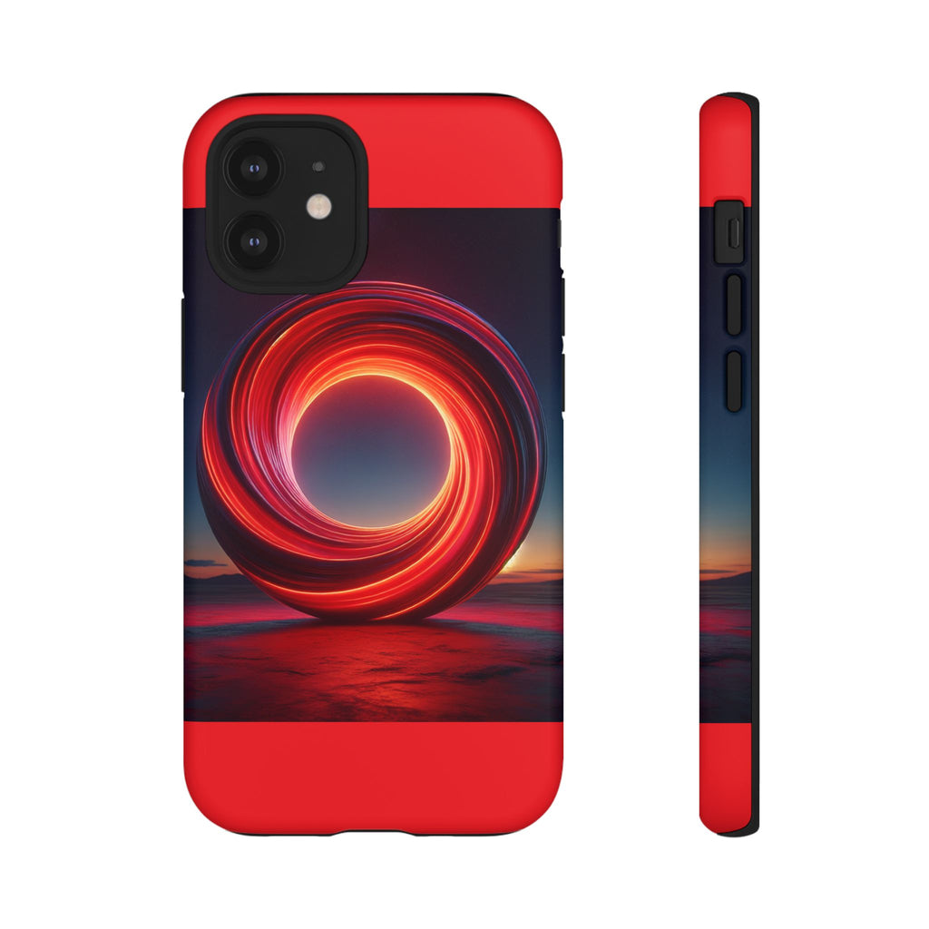 Vibrant Phone Case with Abstract Design, Tough Cases for Tech Lovers, Sleek Protection, Gift for Friends, Customizable Mobile Accessory