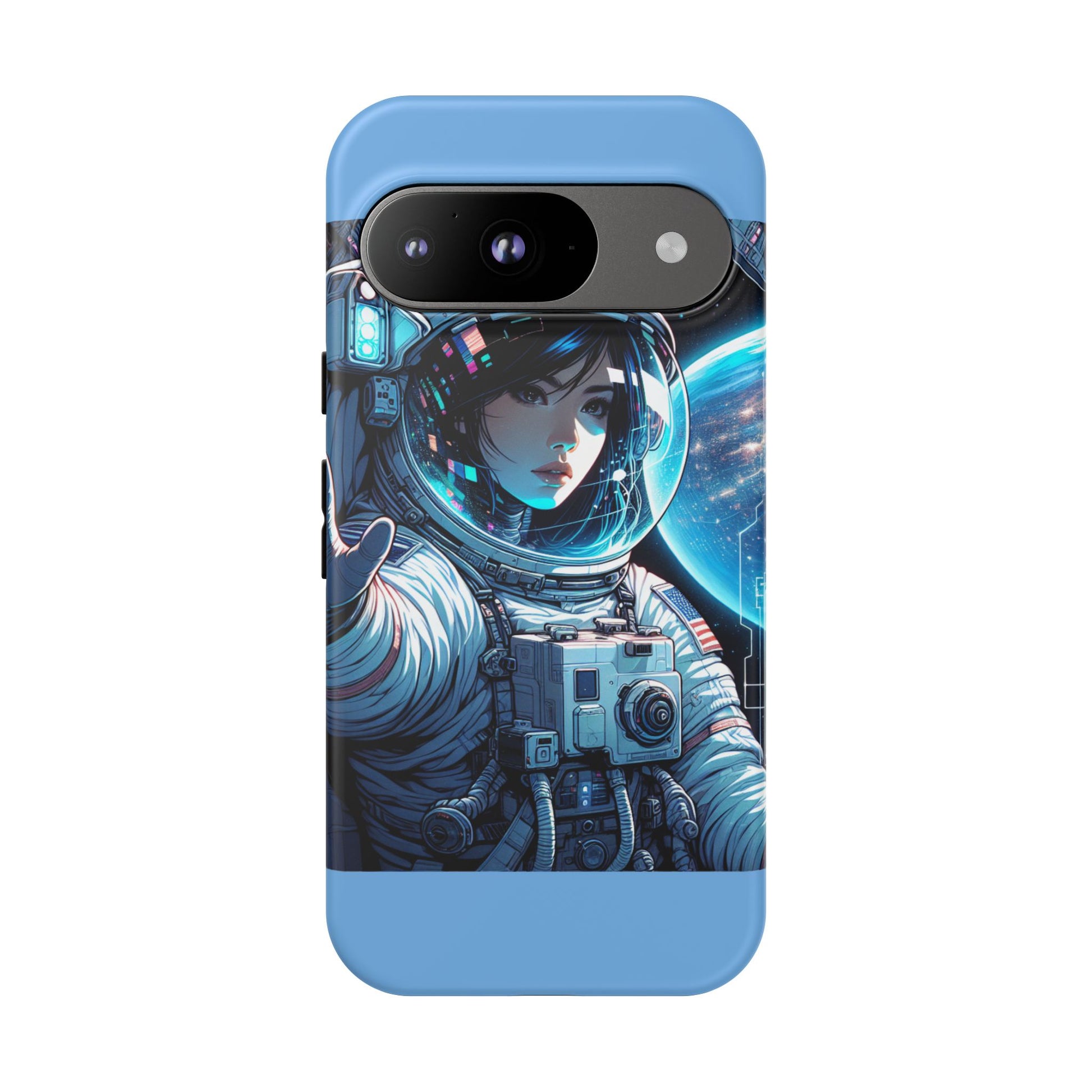Astronaut Phone Case, Space-Themed Tough Case, Unique Gift for Science Lovers, Trendy Protection for Smartphones, Cool Tech Accessories
