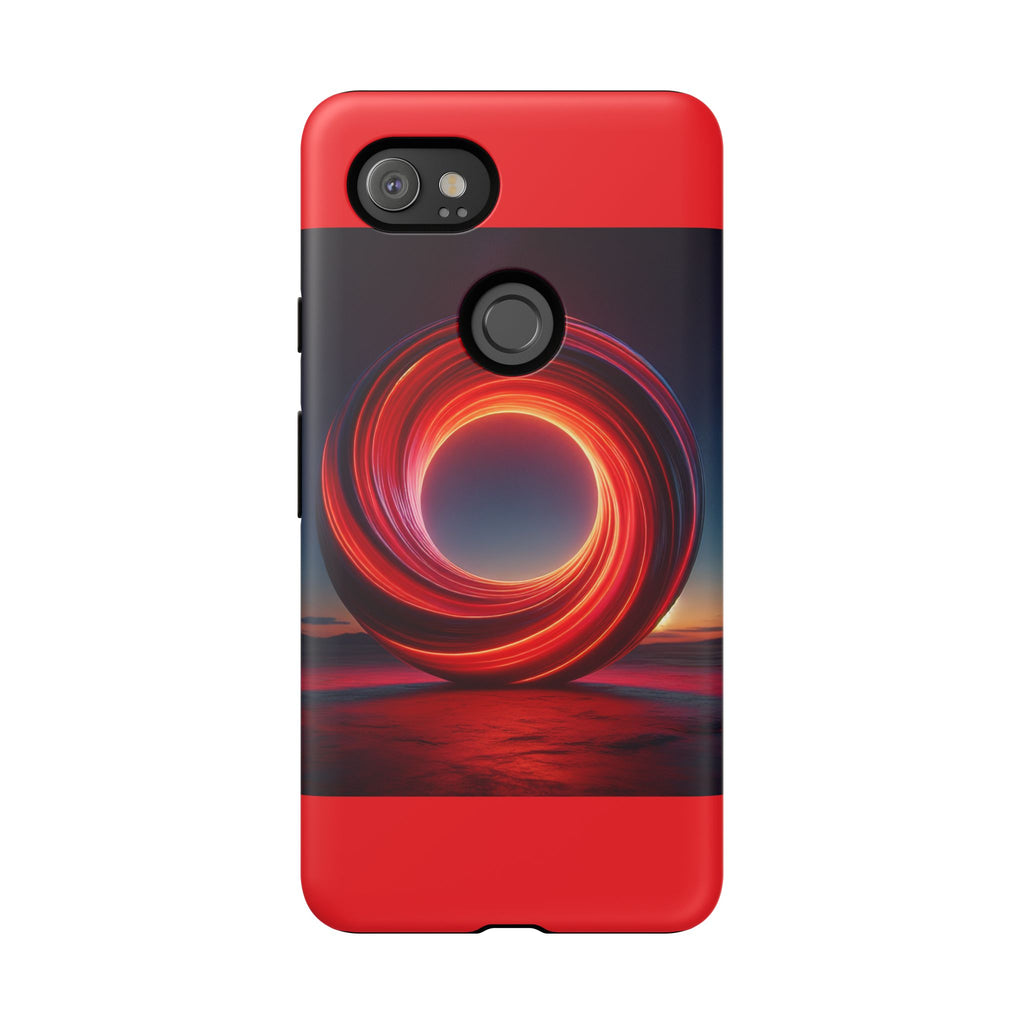 Vibrant Phone Case with Abstract Design, Tough Cases for Tech Lovers, Sleek Protection, Gift for Friends, Customizable Mobile Accessory
