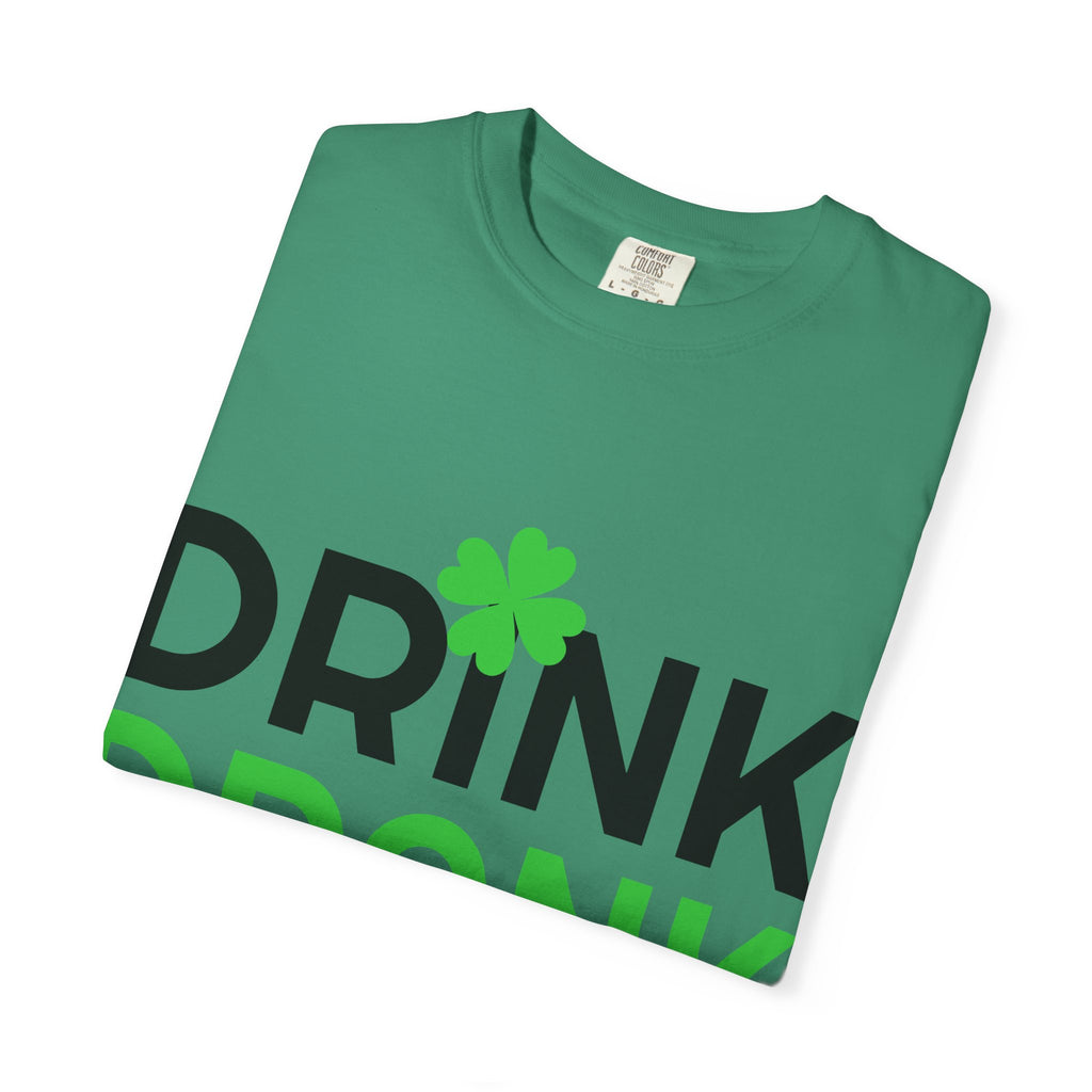 St. Patrick's Day T-Shirt, Unisex Garment-Dyed Tee, Festive Irish Apparel, Casual Wear, Lucky Charm Shirt, Party Outfit