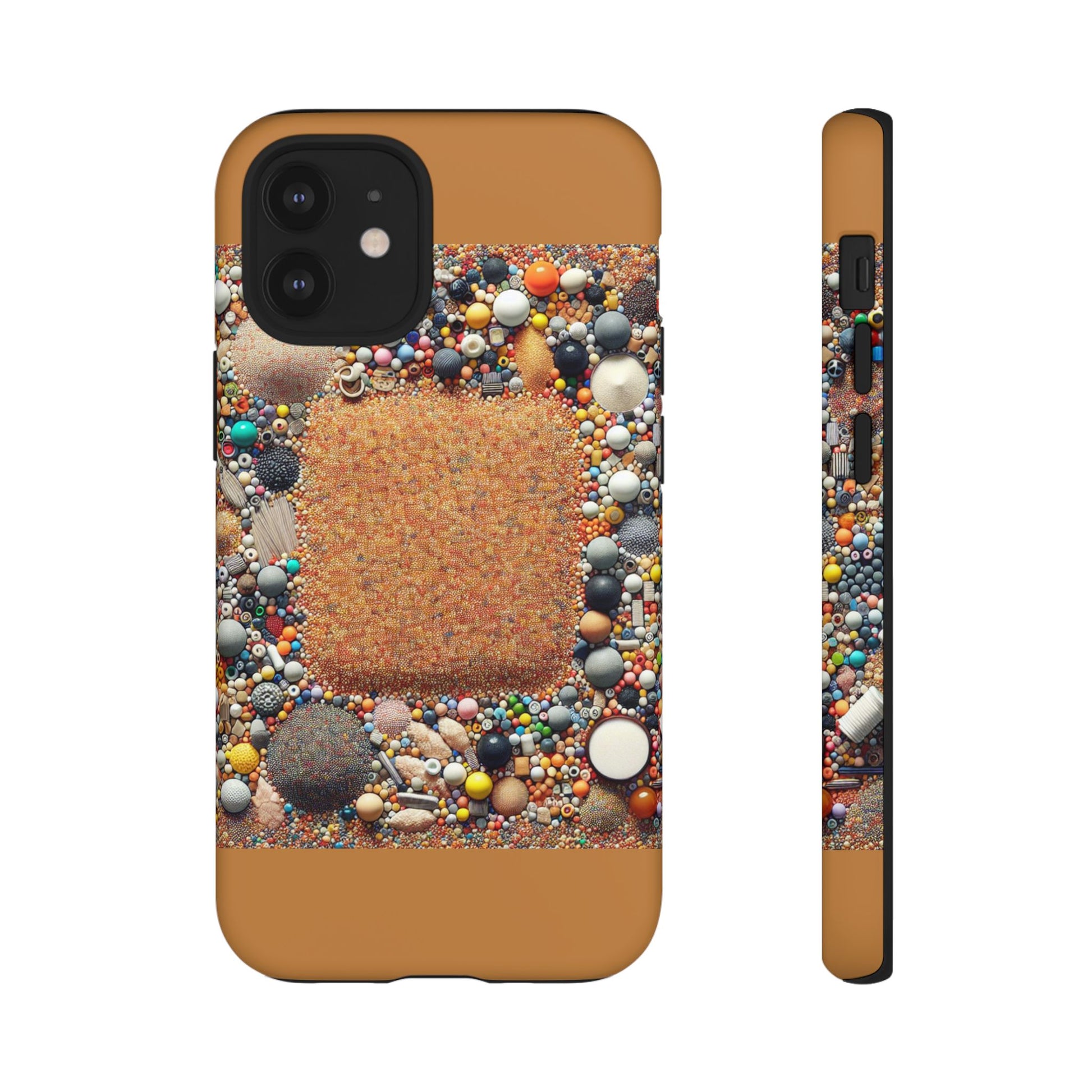 Colorful Phone Case with Unique Texture, Tough Case, Phone Accessory, Trendy Design, Gift for Tech Lovers, Durable Protection