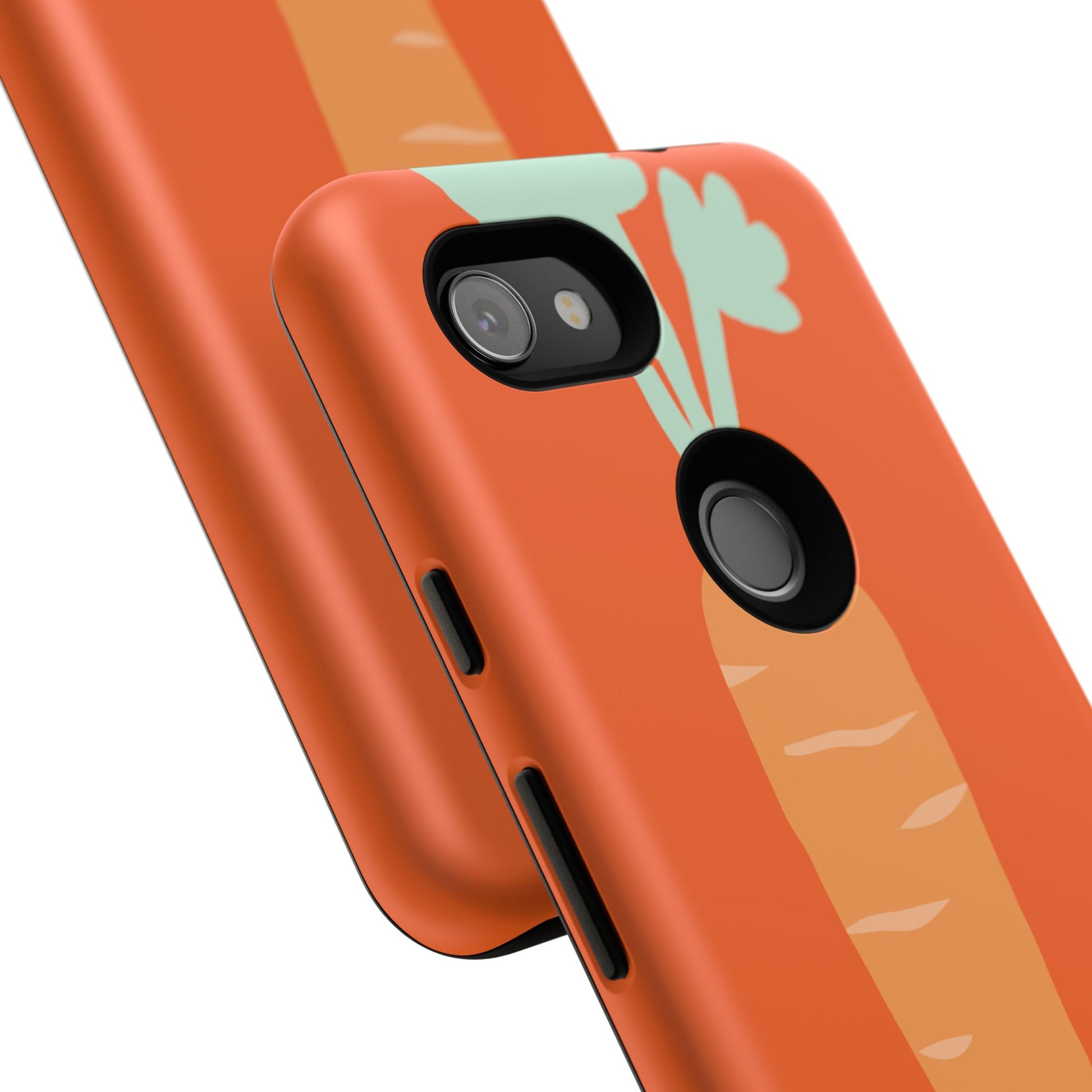 Tough Cases Carrot Phone Case, Cute Smartphone Cover, Fun Gift for Garden Lovers, Fall Decor, Vegan Accessories, Colorful Case