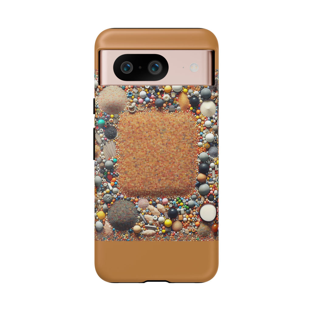 Colorful Phone Case with Unique Texture, Tough Case, Phone Accessory, Trendy Design, Gift for Tech Lovers, Durable Protection