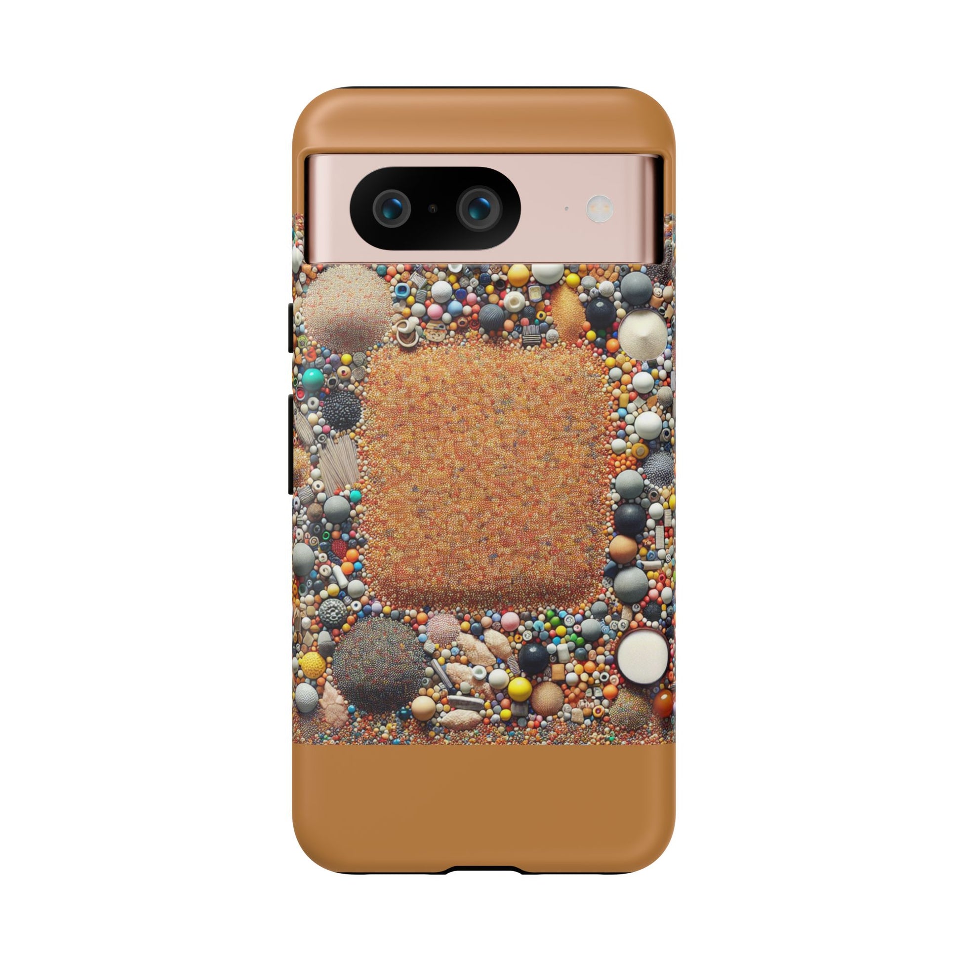 Colorful Phone Case with Unique Texture, Tough Case, Phone Accessory, Trendy Design, Gift for Tech Lovers, Durable Protection