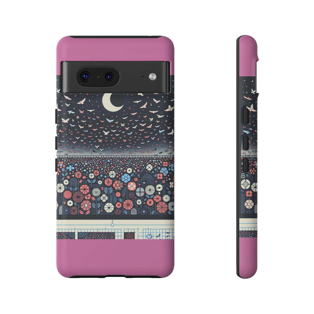 Floral Phone Case, Tough Cases for iPhone, Nature-Inspired Design, Gift for Her, Stylish Protection, Trending Accessory