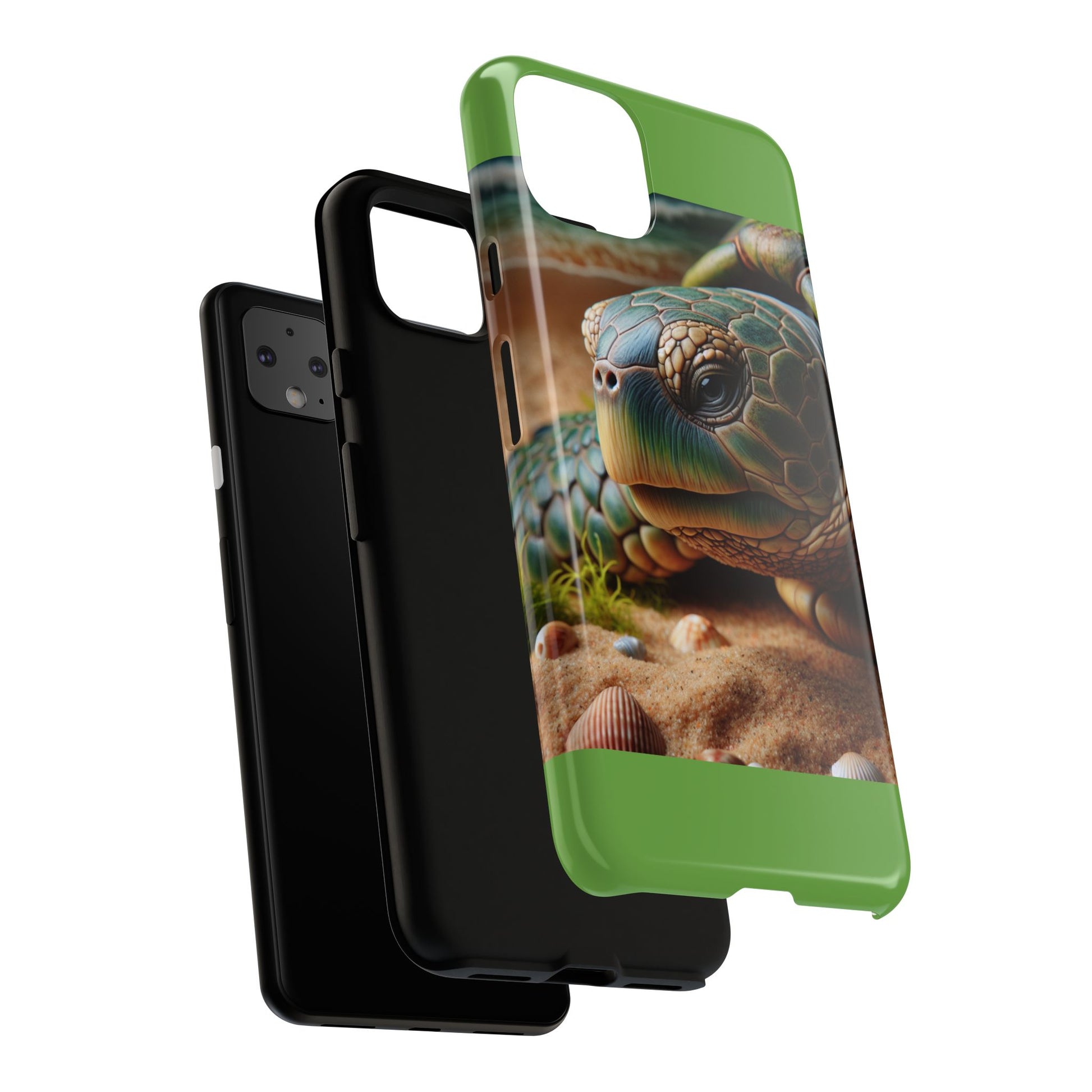 Turtle Phone Case, Sea Life Accessory, Ocean Lover Gift, Nature Inspired Cover, Eco-Friendly Protection