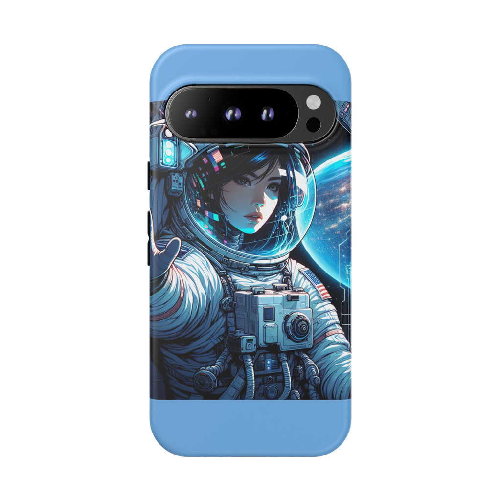 Astronaut Phone Case, Space-Themed Tough Case, Unique Gift for Science Lovers, Trendy Protection for Smartphones, Cool Tech Accessories