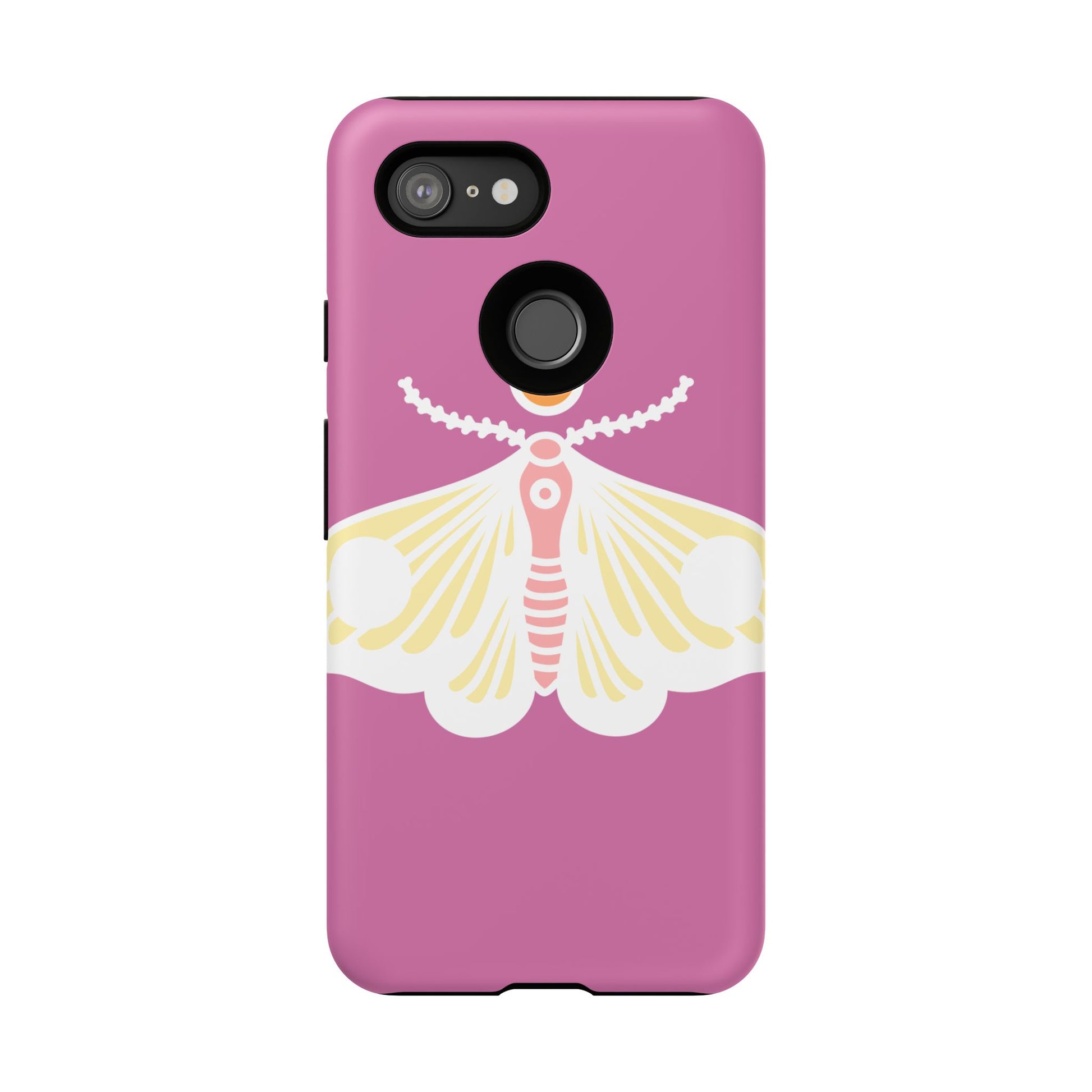 Colorful Moth Phone Case | Tough Cases for iPhone, Unique Gift, Nature Lovers, Boho Style, Trendy Accessories