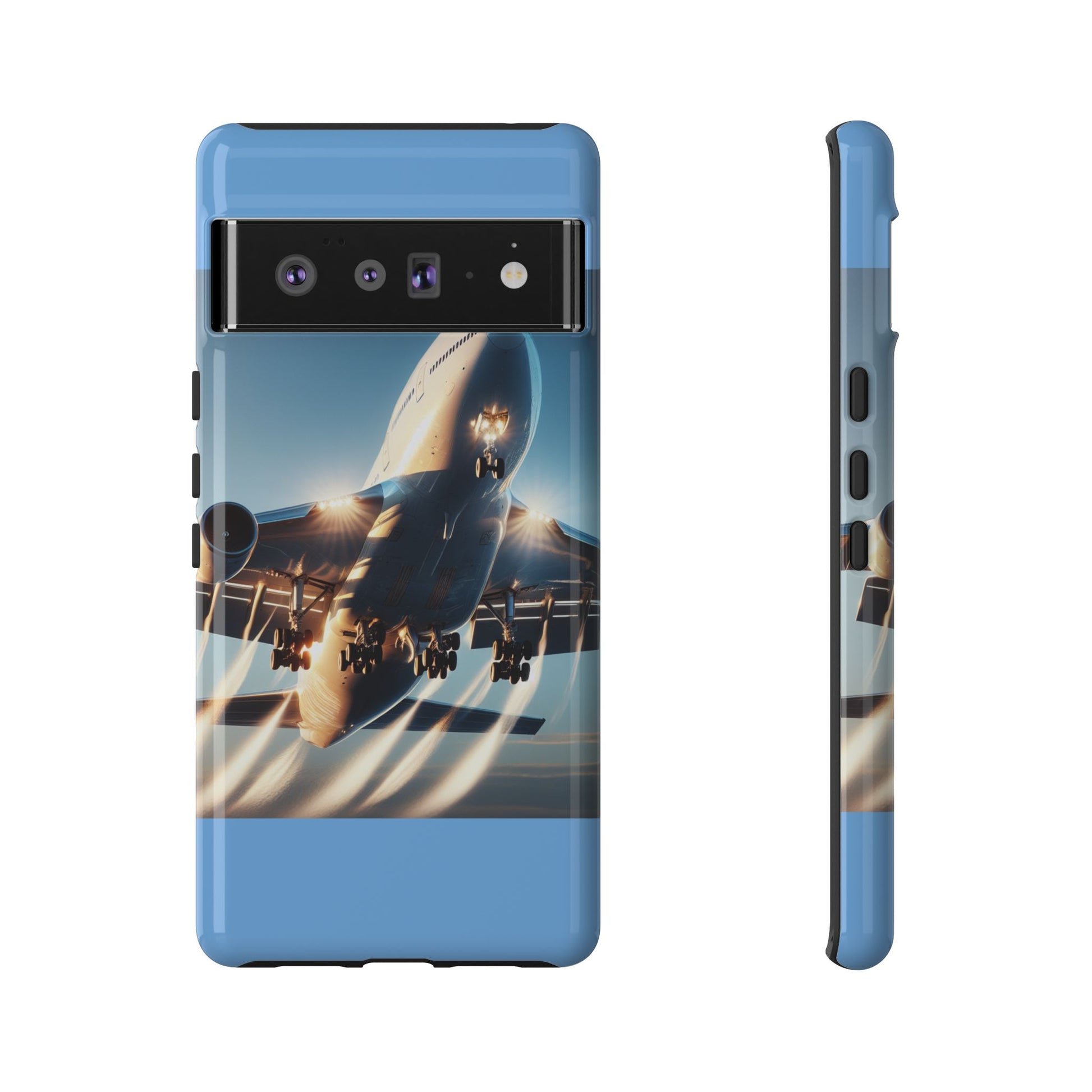 Aviation Phone Case, Tough Protection for Travelers, Airplane Lover Gift, Stylish Cell Cover, Adventure Ready Accessories