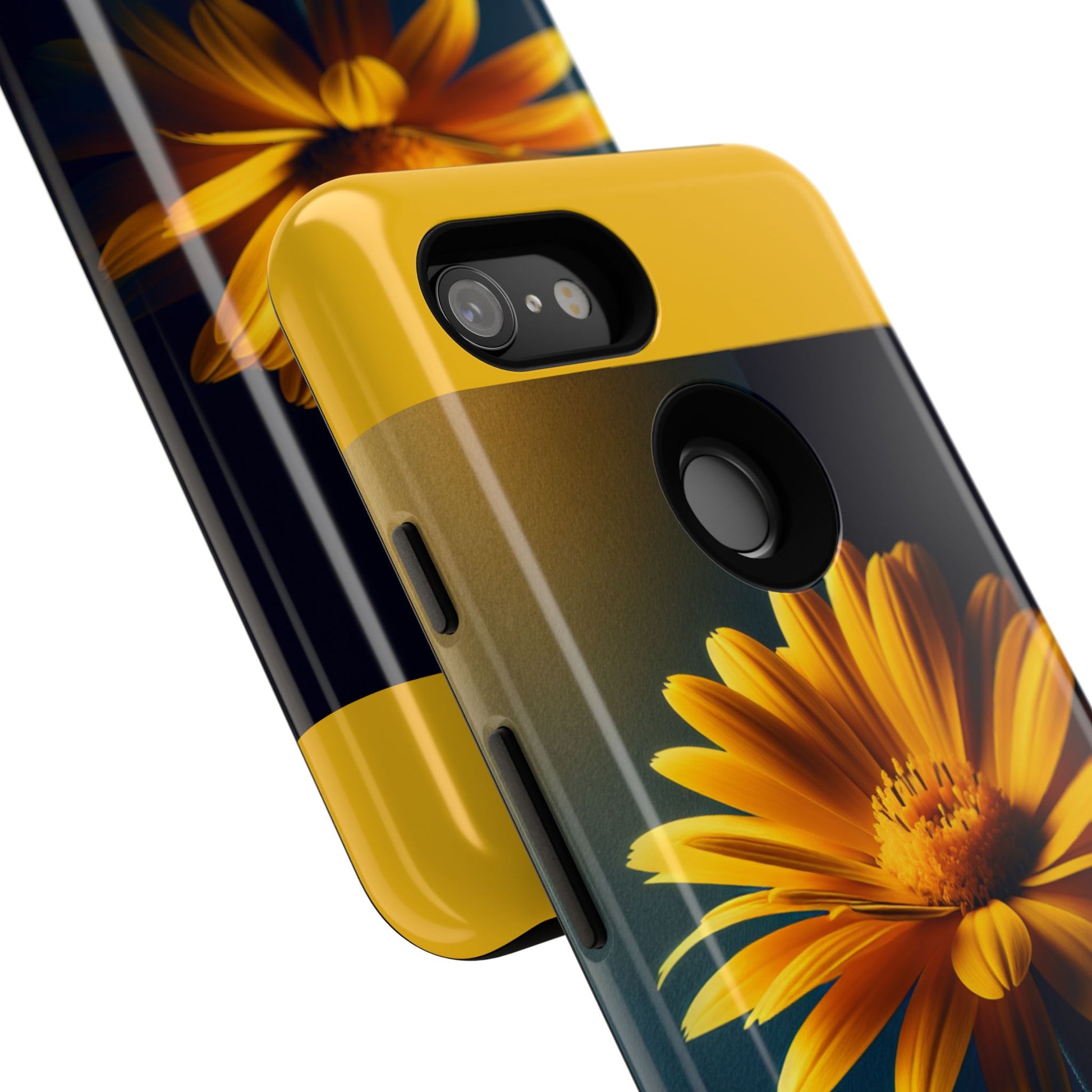 Bright Floral Phone Case | Tough Cases for Nature Lovers, Flower Design, Protective Cover, Gift for Her, Spring Accessories